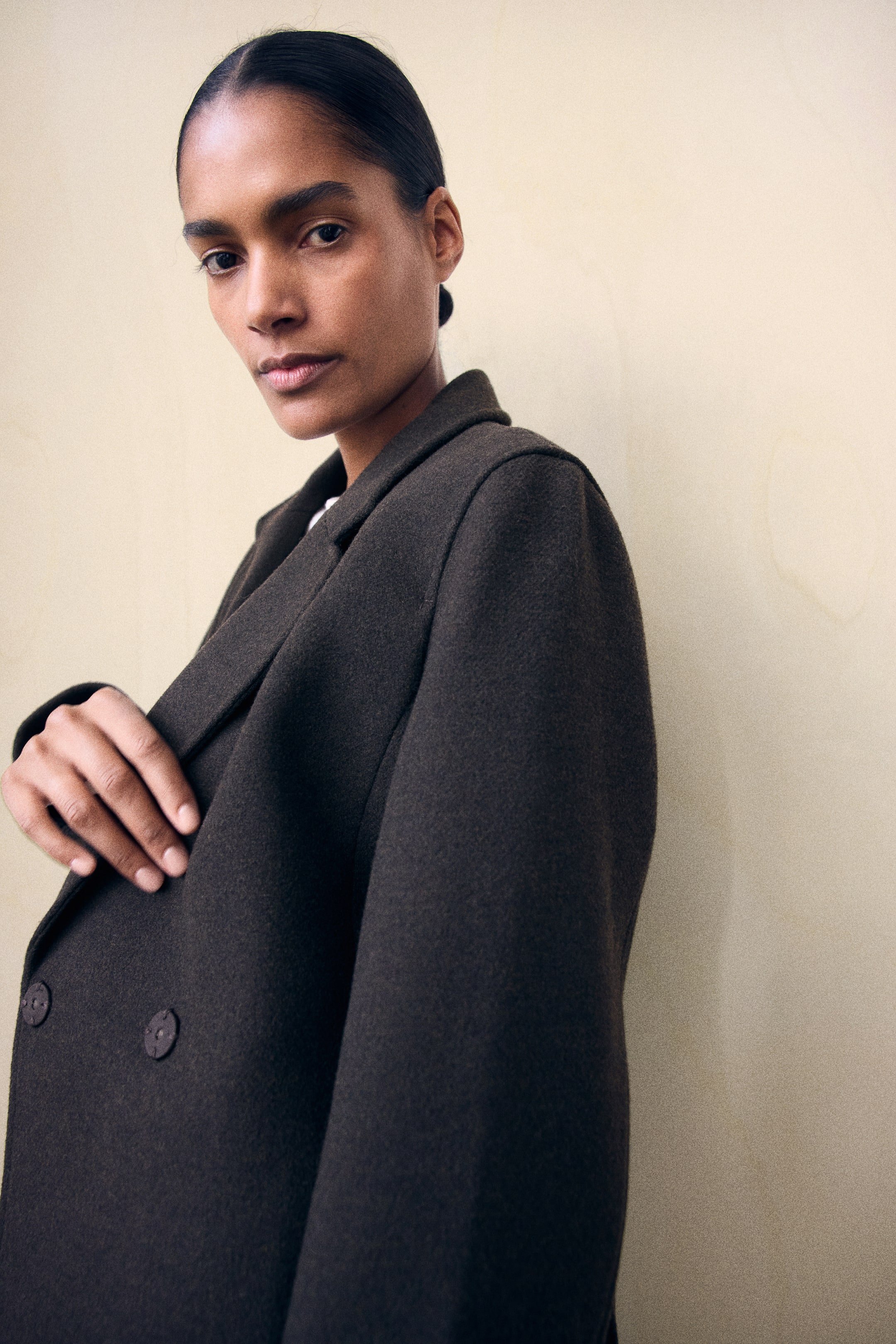 MAMA Tie-Belt Coat