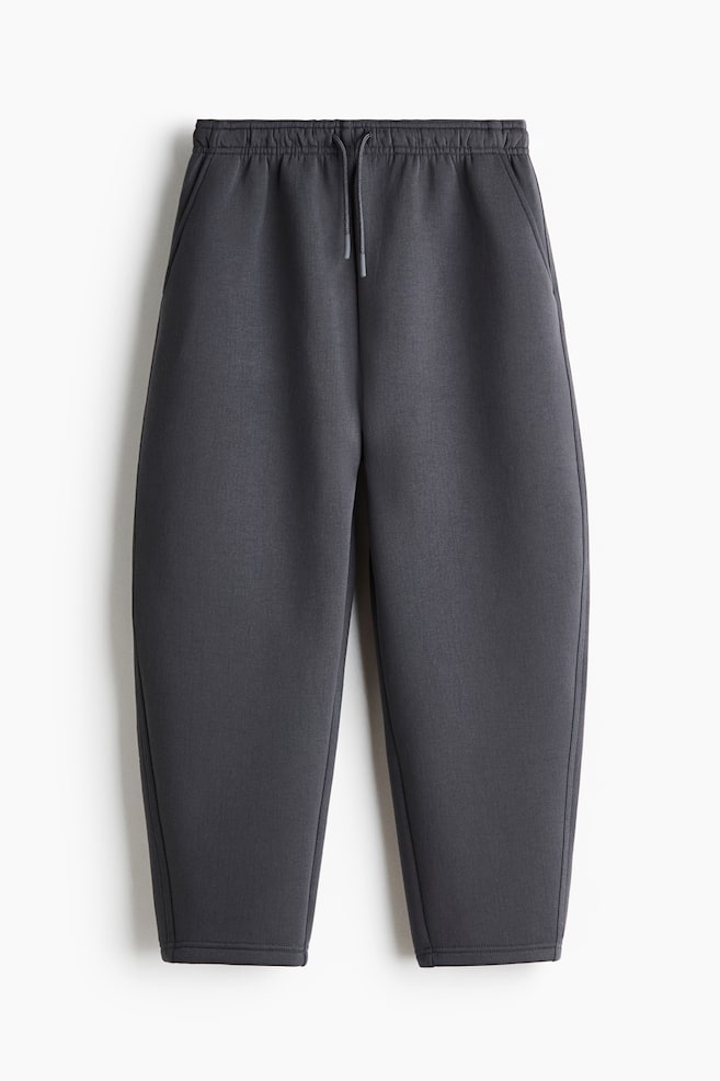 Sport-Joggpants aus Scuba mit DryMove™ - Dunkelgrau/Schwarz - 1