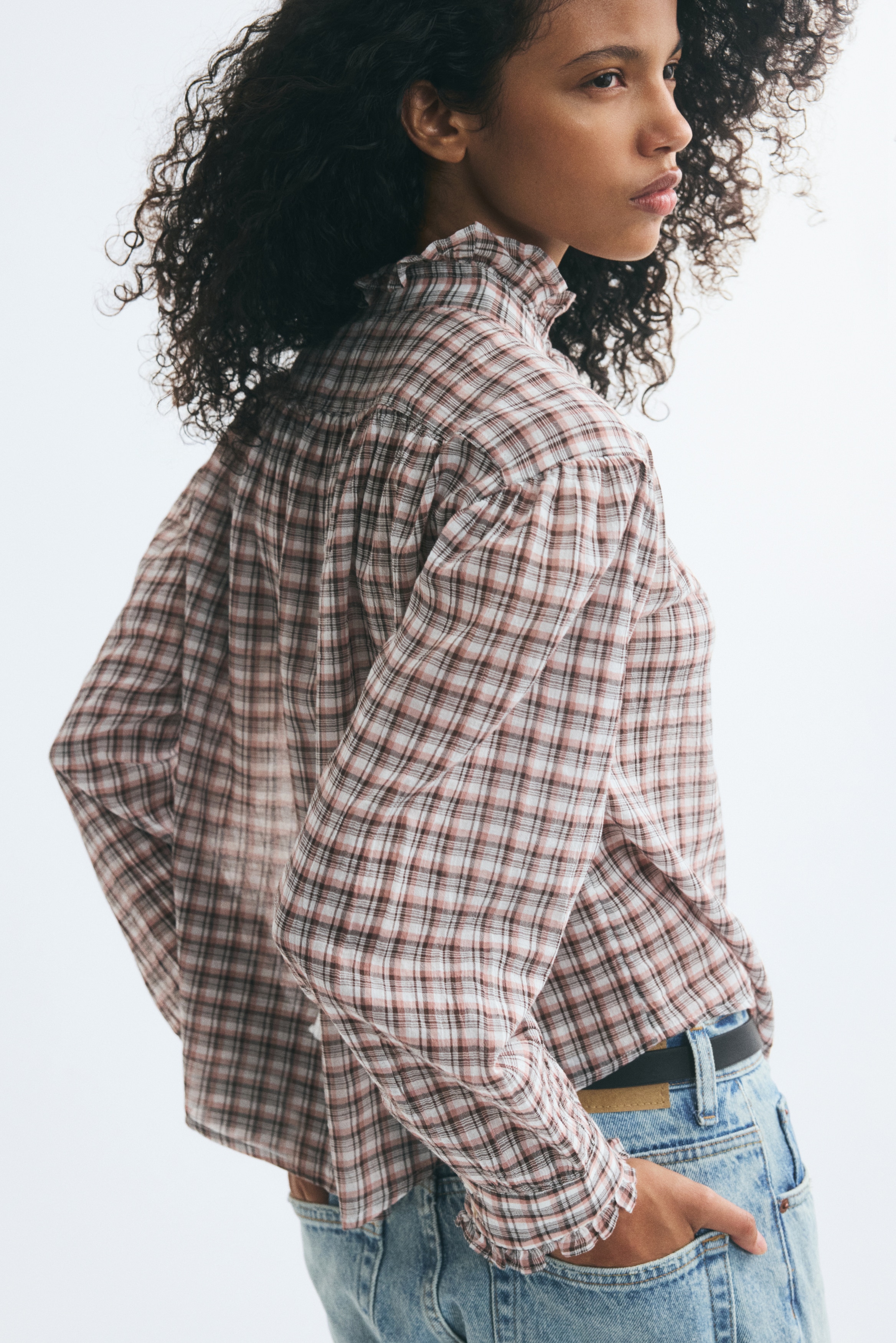 Gingham Blouses | Check & Plaid | Puff & Short Sleeve | H&M US