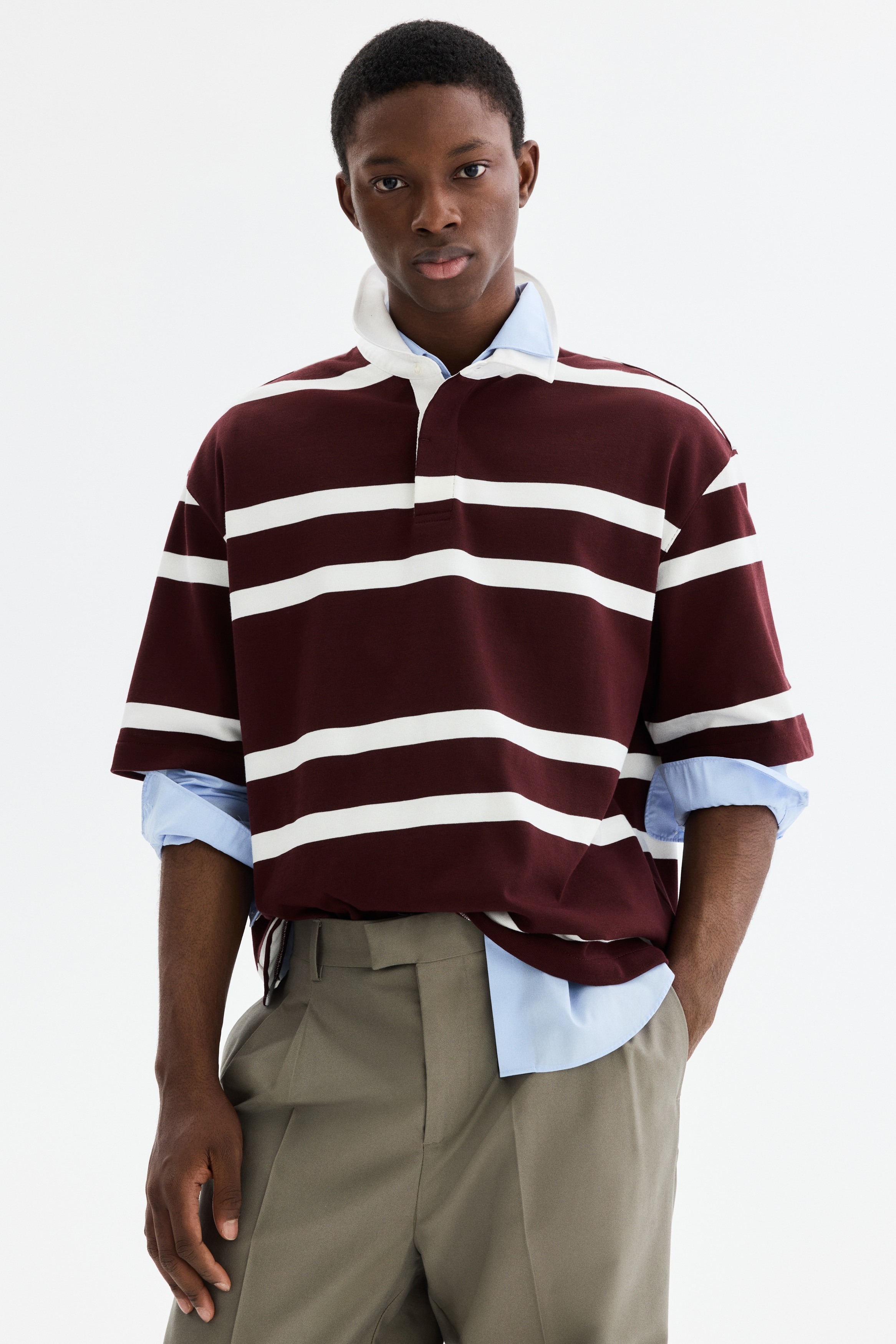 Loose-Fit Cotton Rugby Shirt from H&M - $39.99