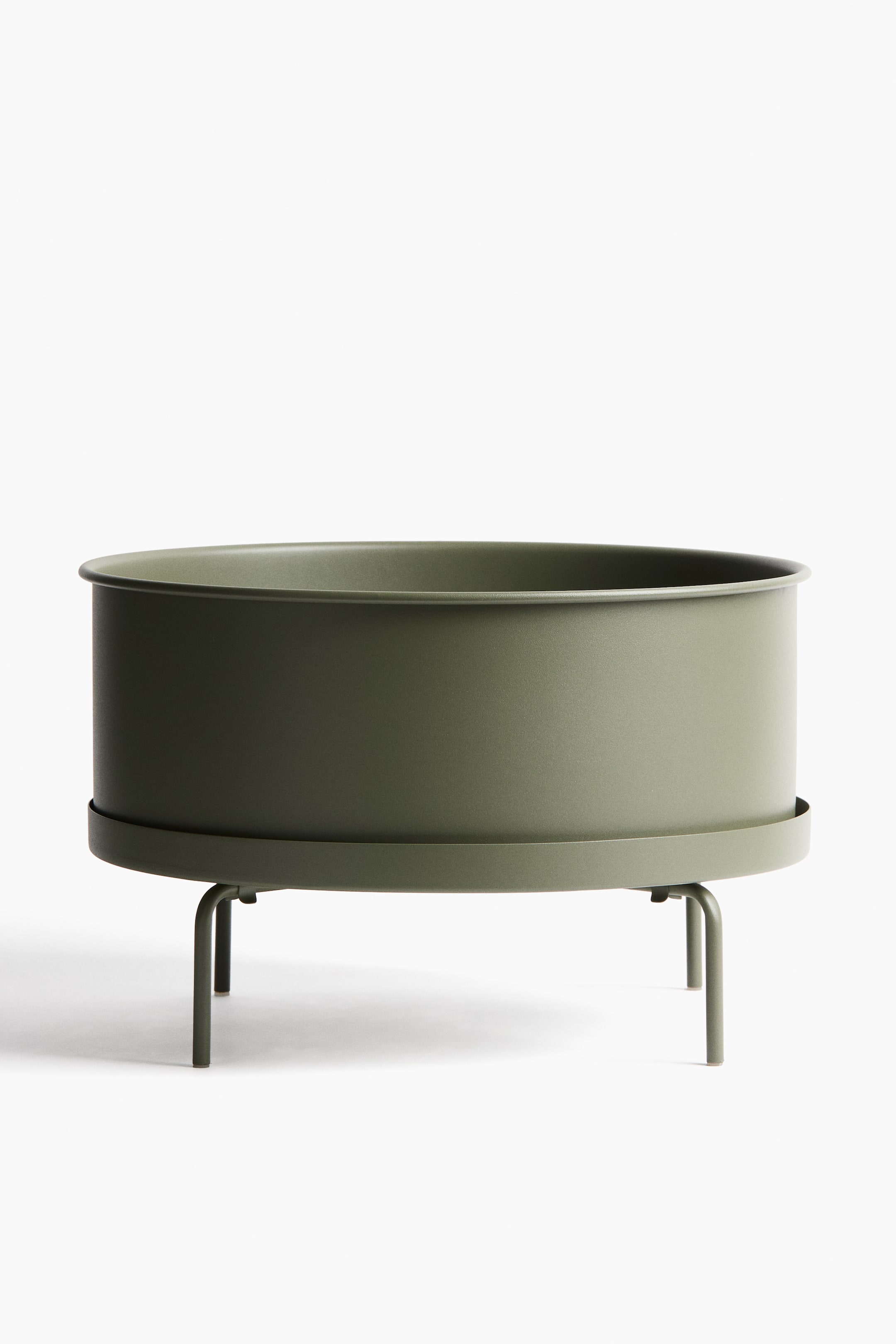 Wide Plant Pot with Stand