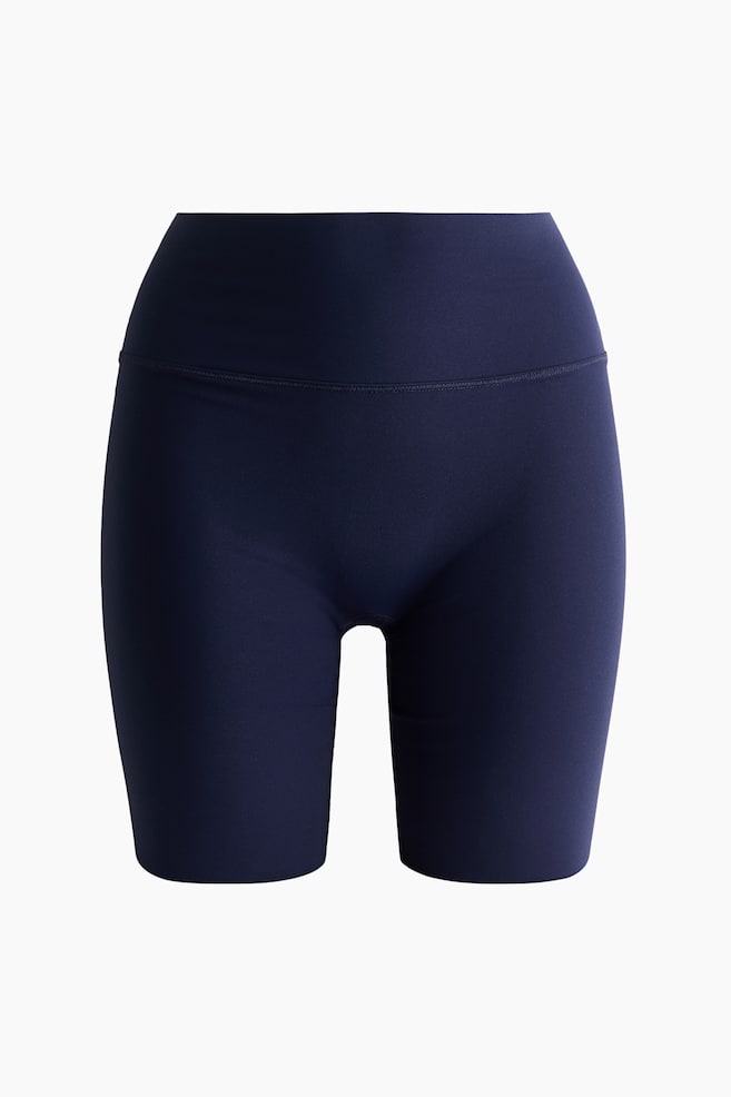 Running Bike Shorts with ShapeMove™ - Navy blue/Black - 1