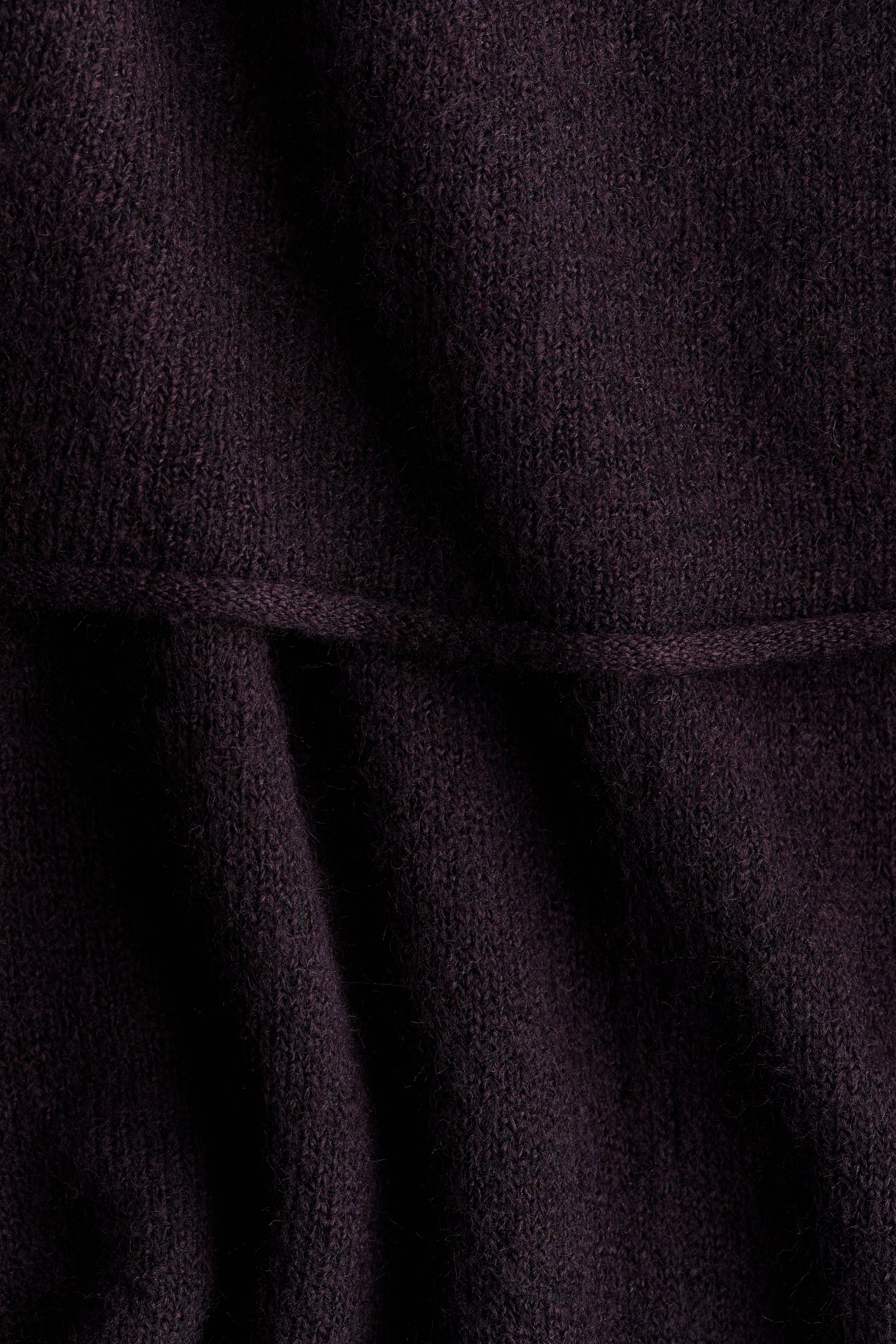 MAMA Cape-Detail Nursing Sweater