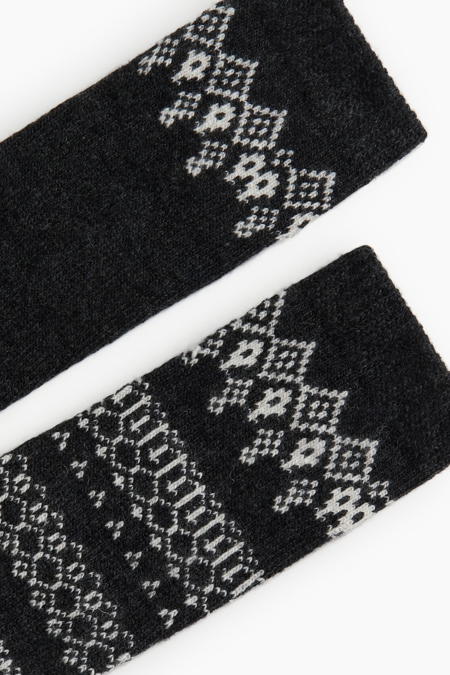 2-pack socks - Dark grey/Patterned/Beige/Patterned/Light beige marl/Navy blue/Light grey marl/Patterned - 3