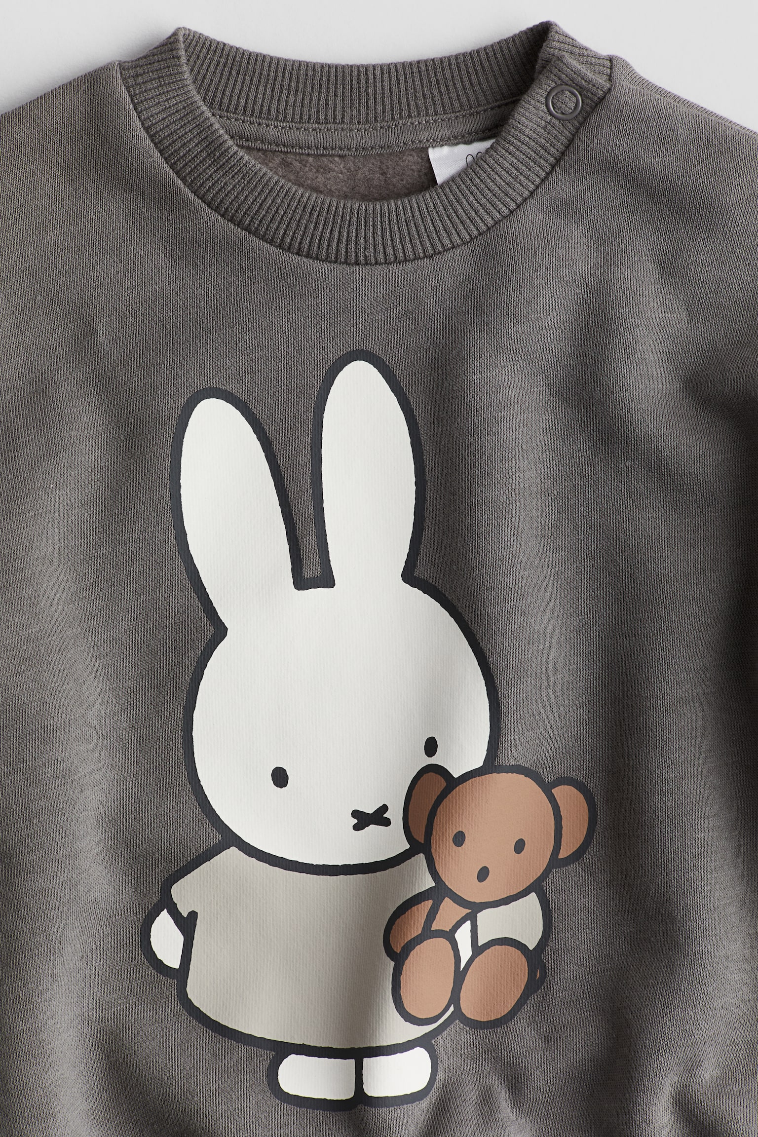 2-piece printed sweatshirt set - Dark grey/Miffy - 3