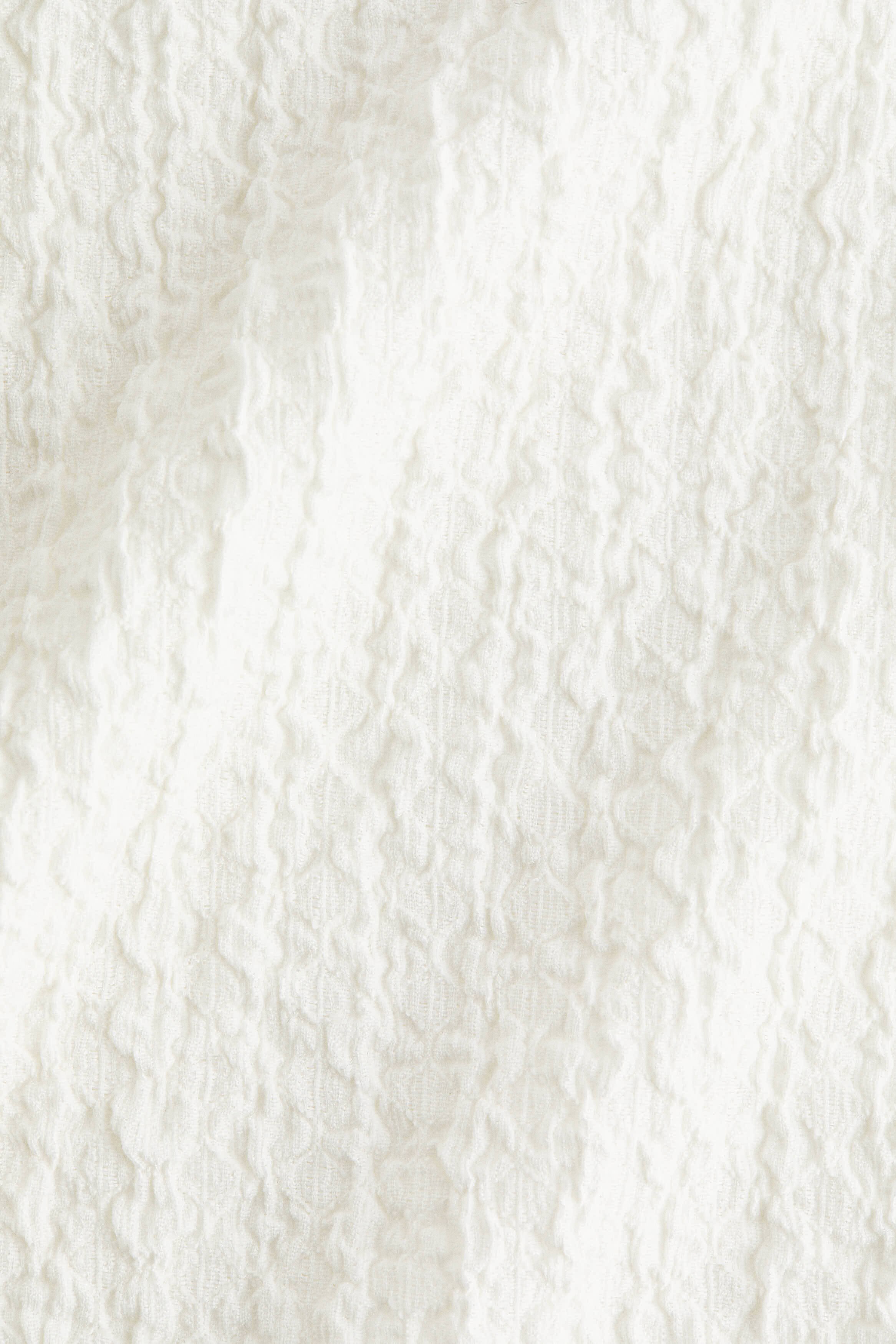 Textured jersey top