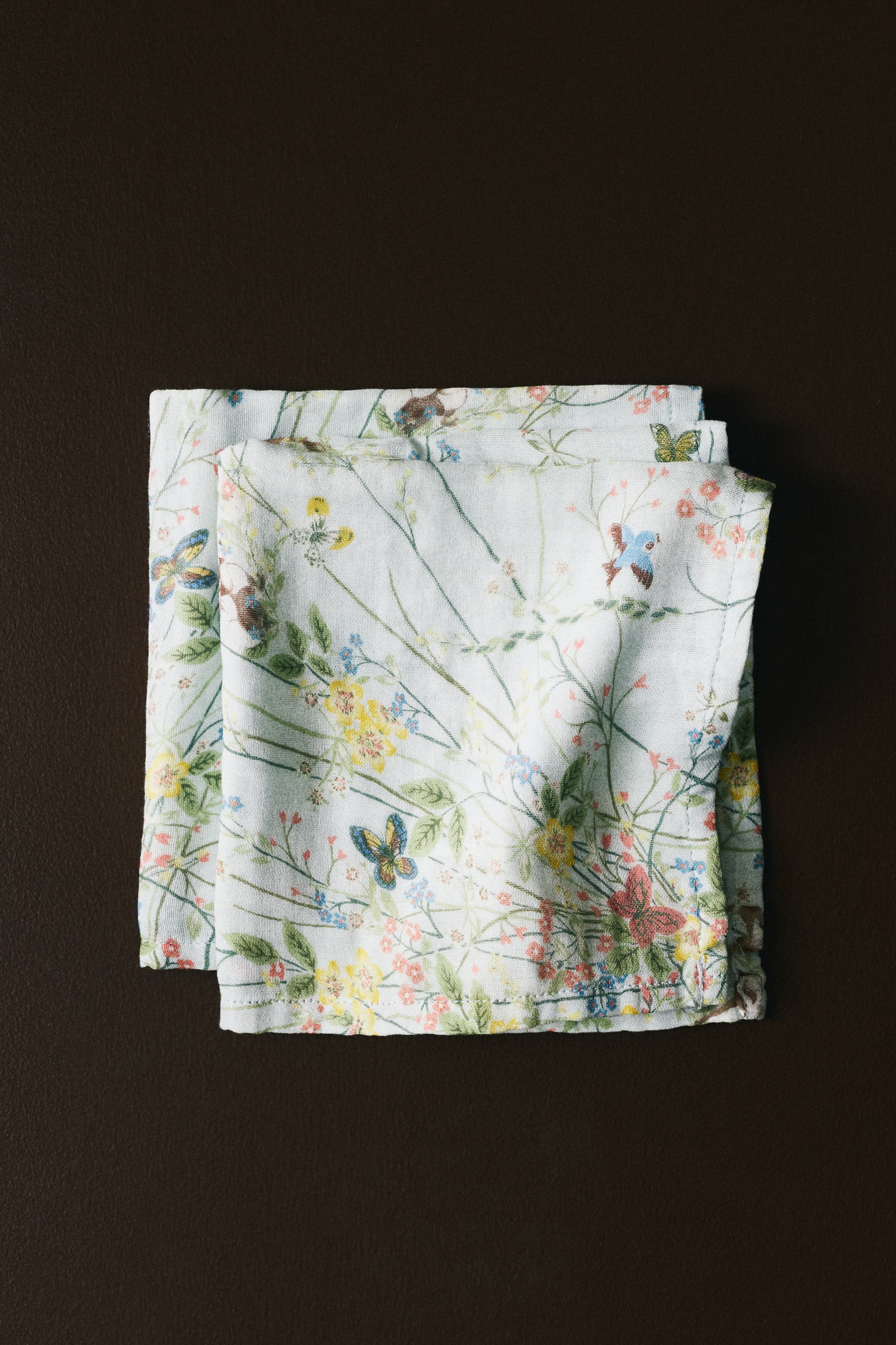 2-pack liten klut i musselin - Lys blå/Bambi/Hvit/Bambi