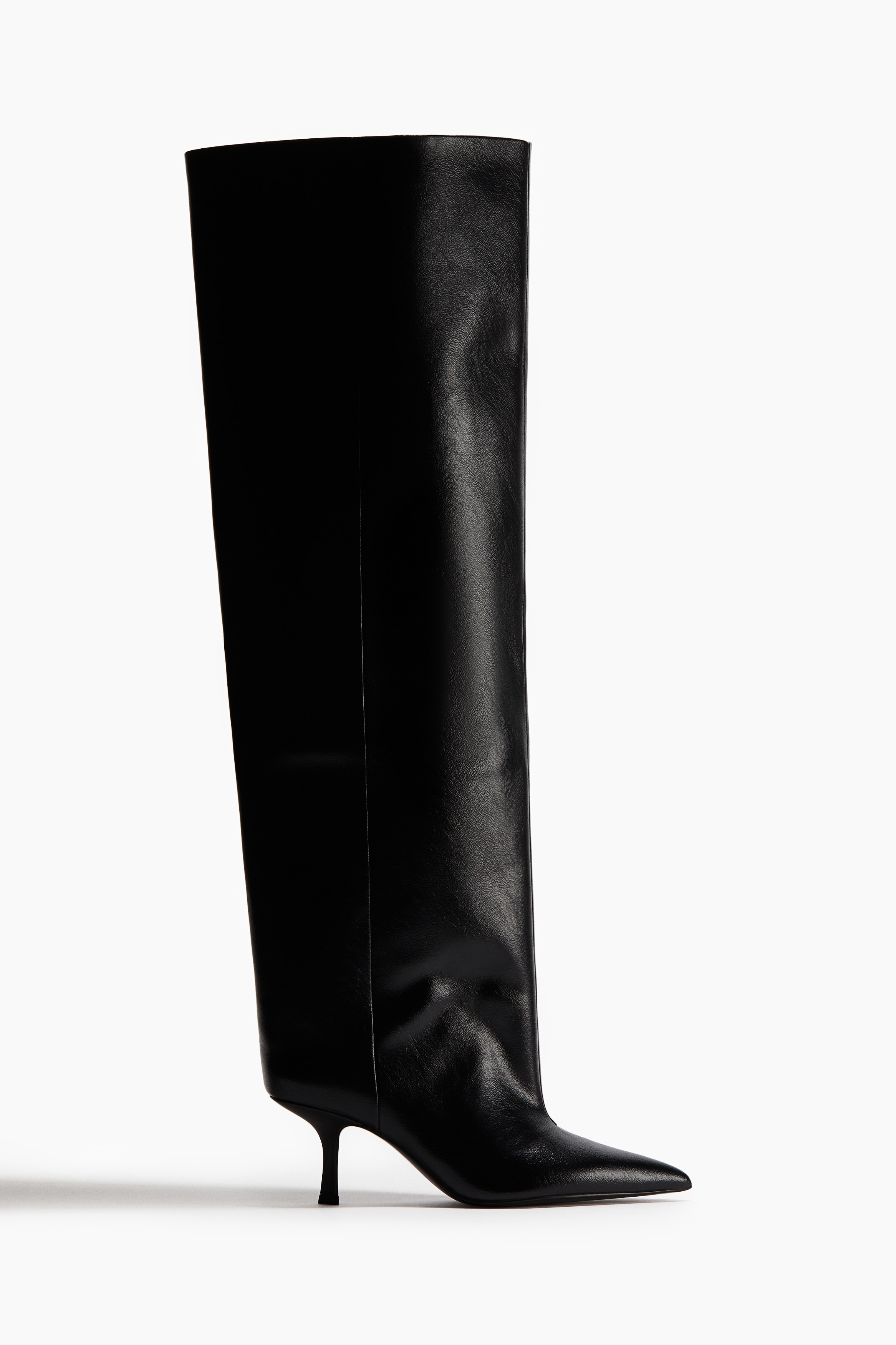 Knee-high boots - Black