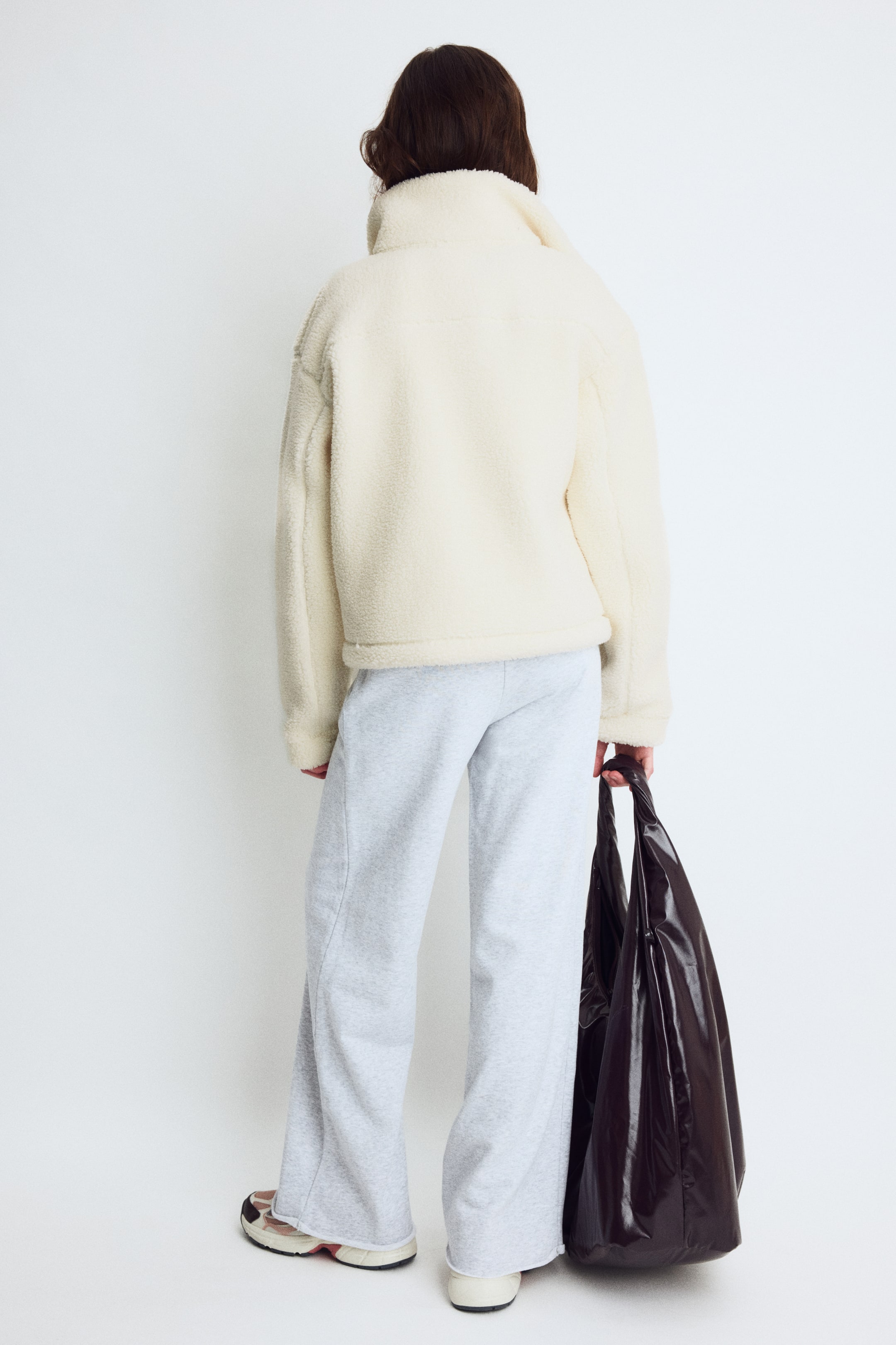 Warm Teddy Fleece Activewear Jacket