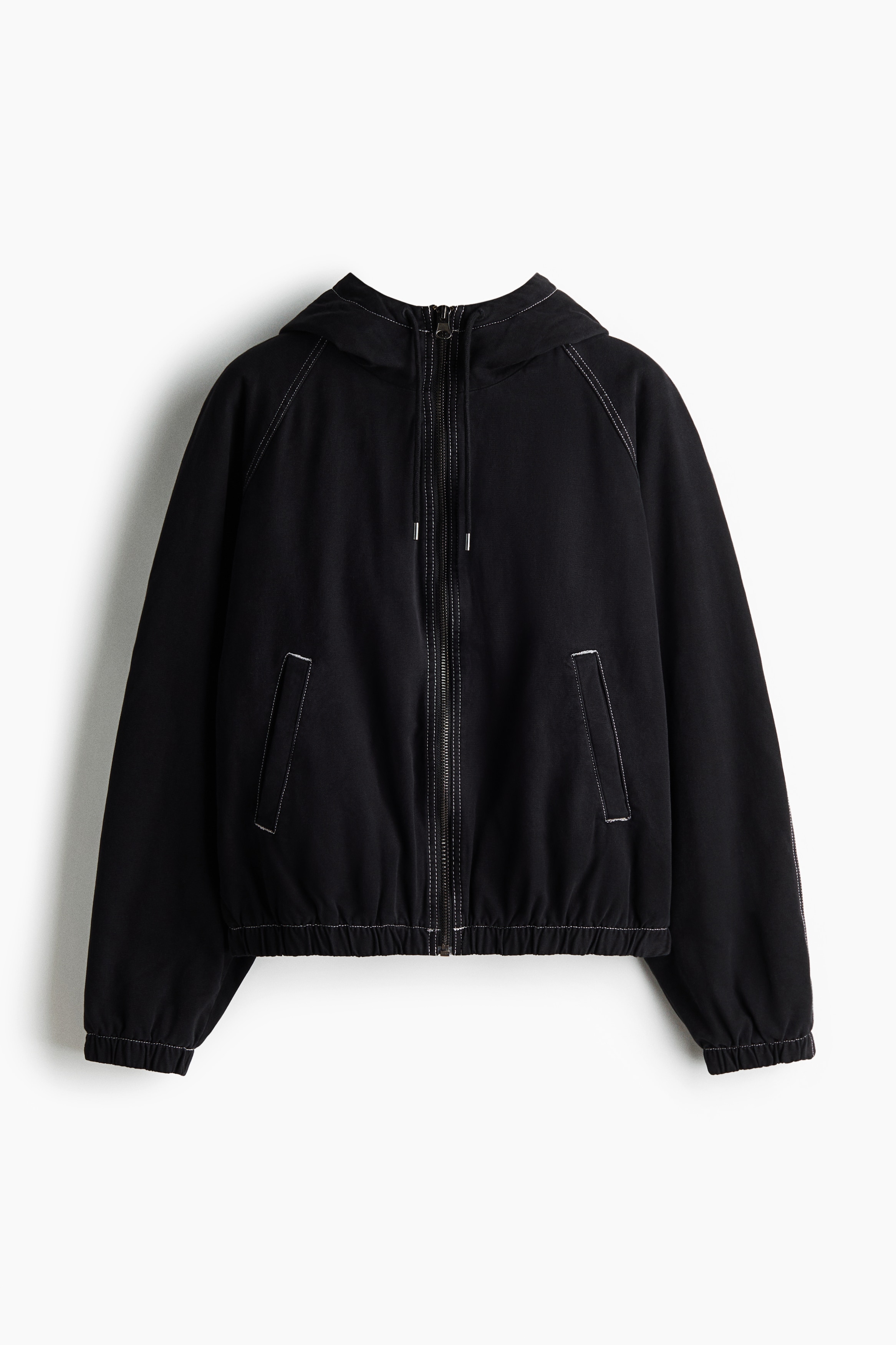 H & M - Padded canvas jacket - Schwarz - Herren