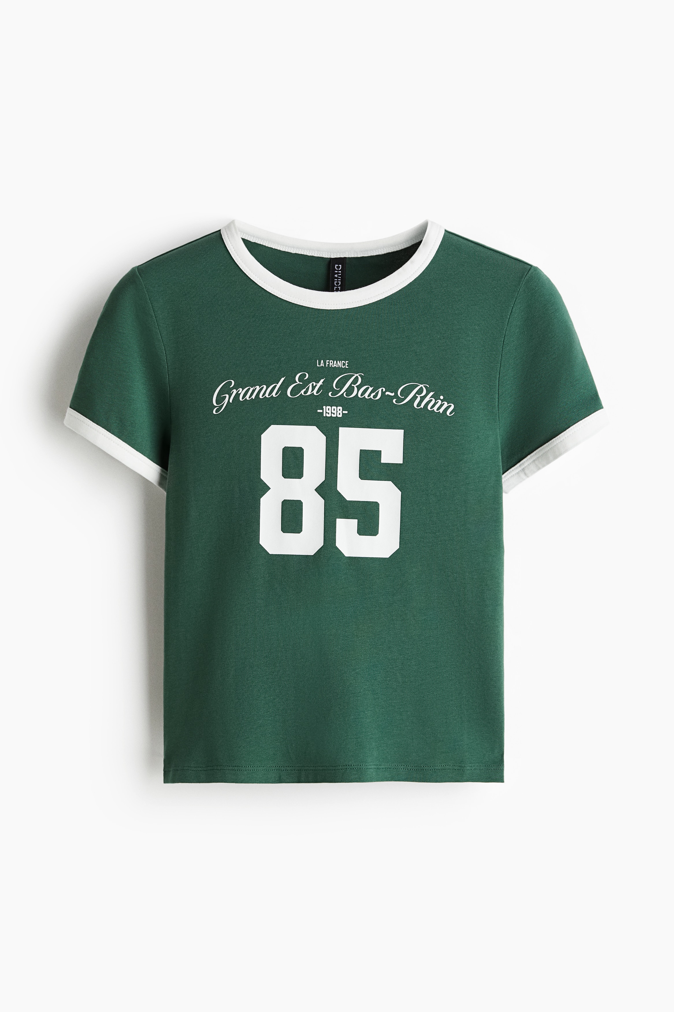 Fitted cotton T-shirt