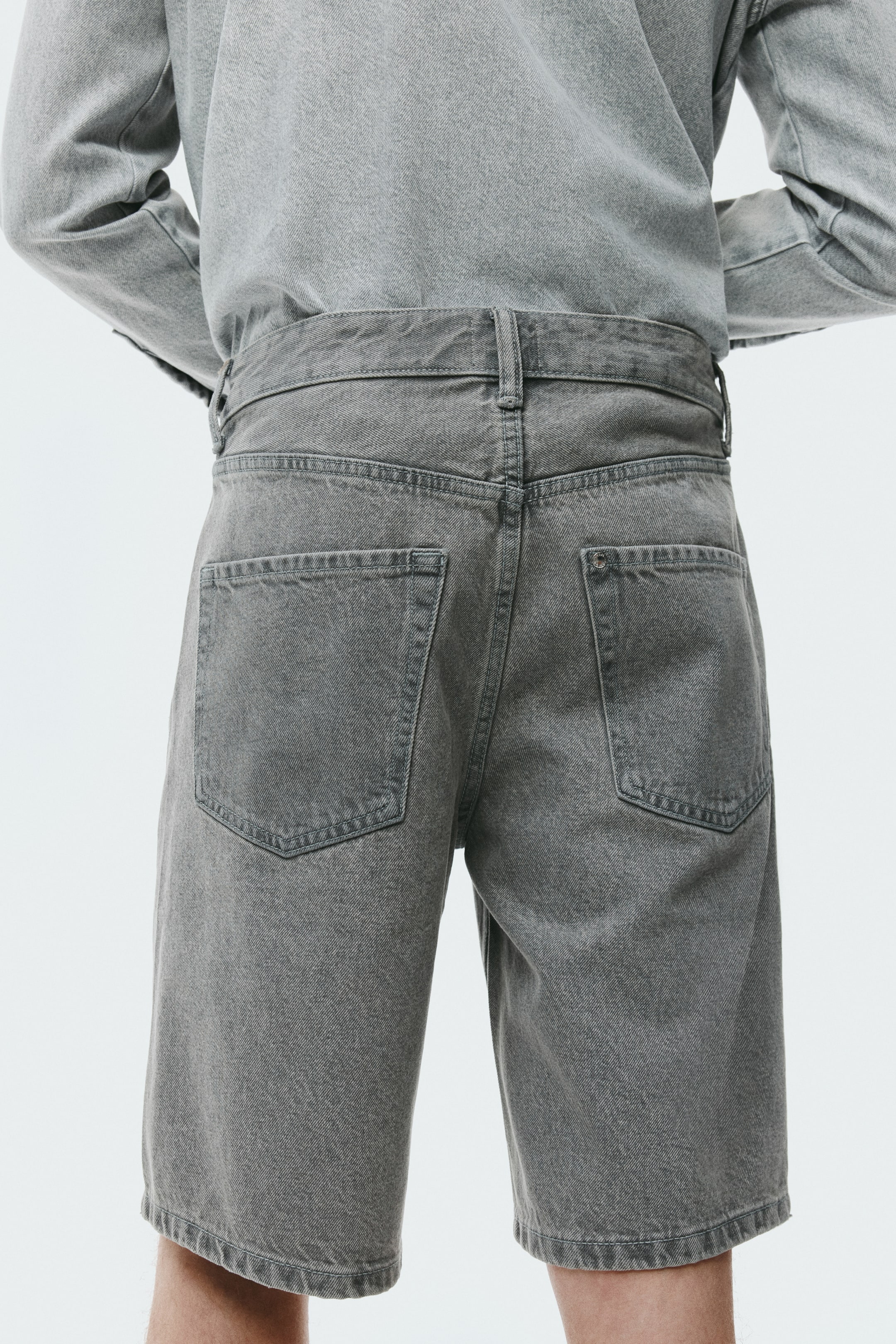 Short décontracté en denim