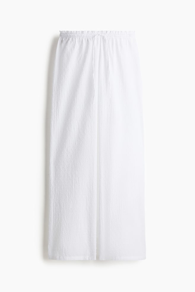 Plumeti Pajama Pants - White - 1
