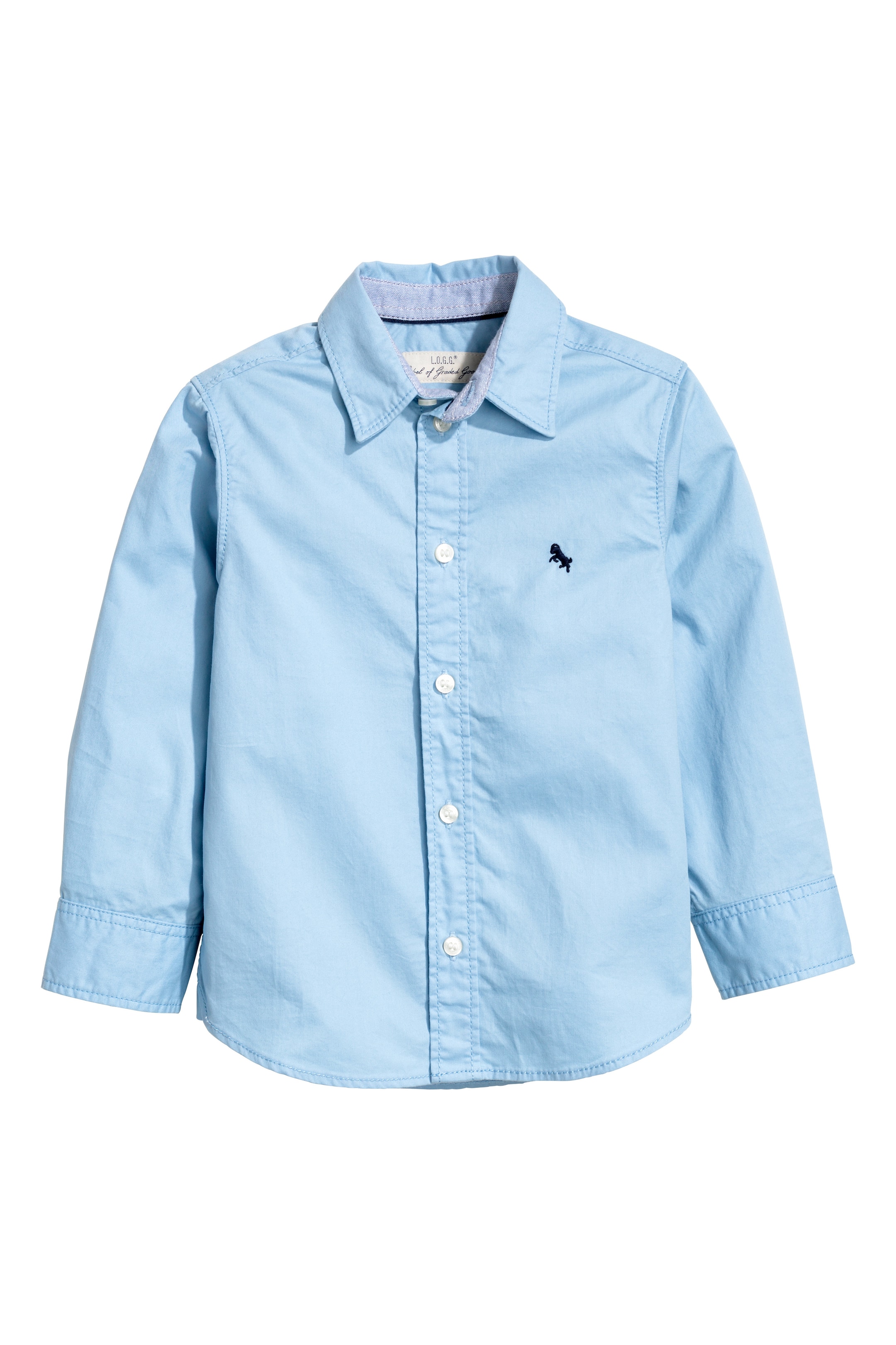 Näytä suurempi kuva: Puuvillapaita - Vaaleansininen - Kids | H&M FI 1
