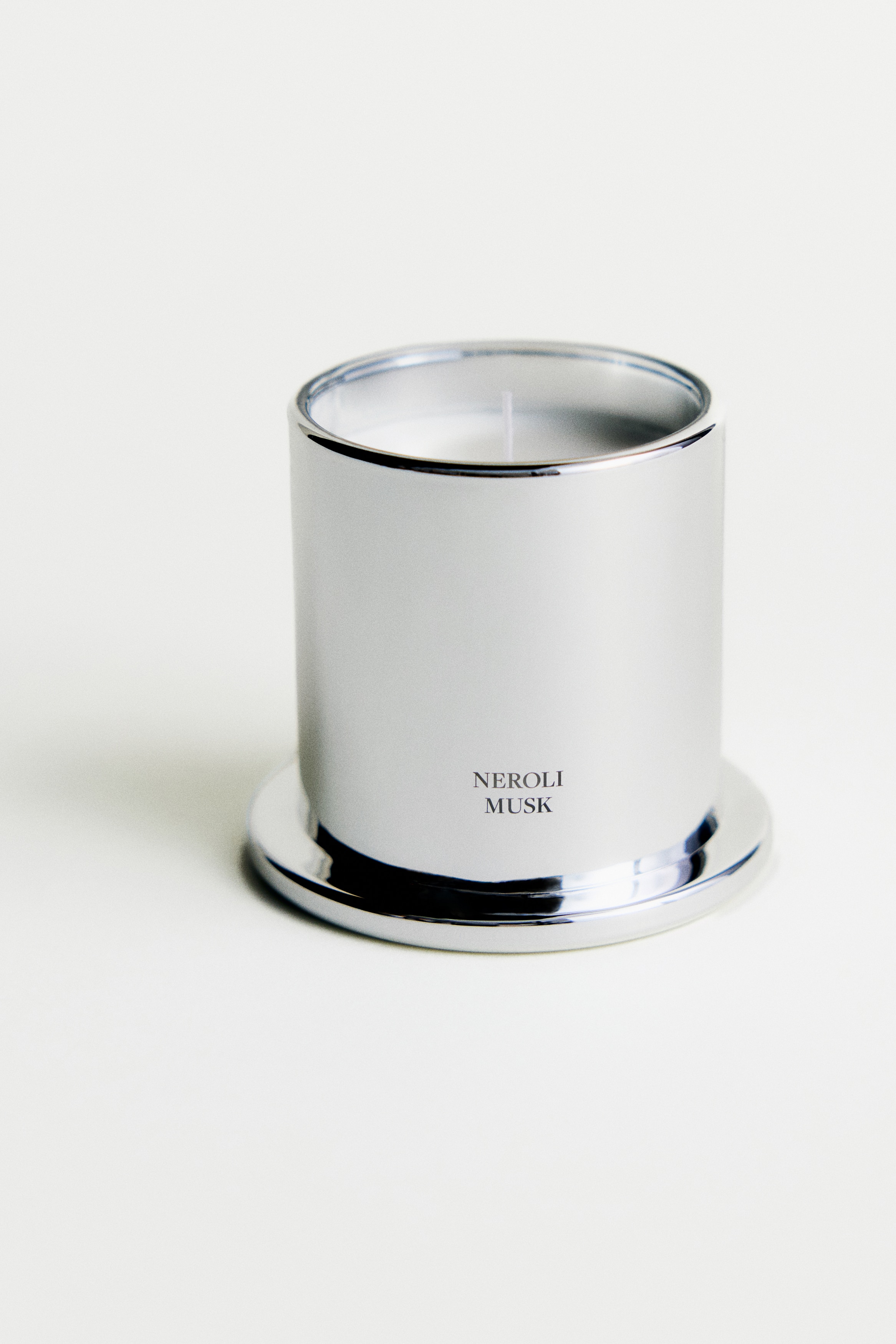 Geurkaars met stolp - Neroli Musk