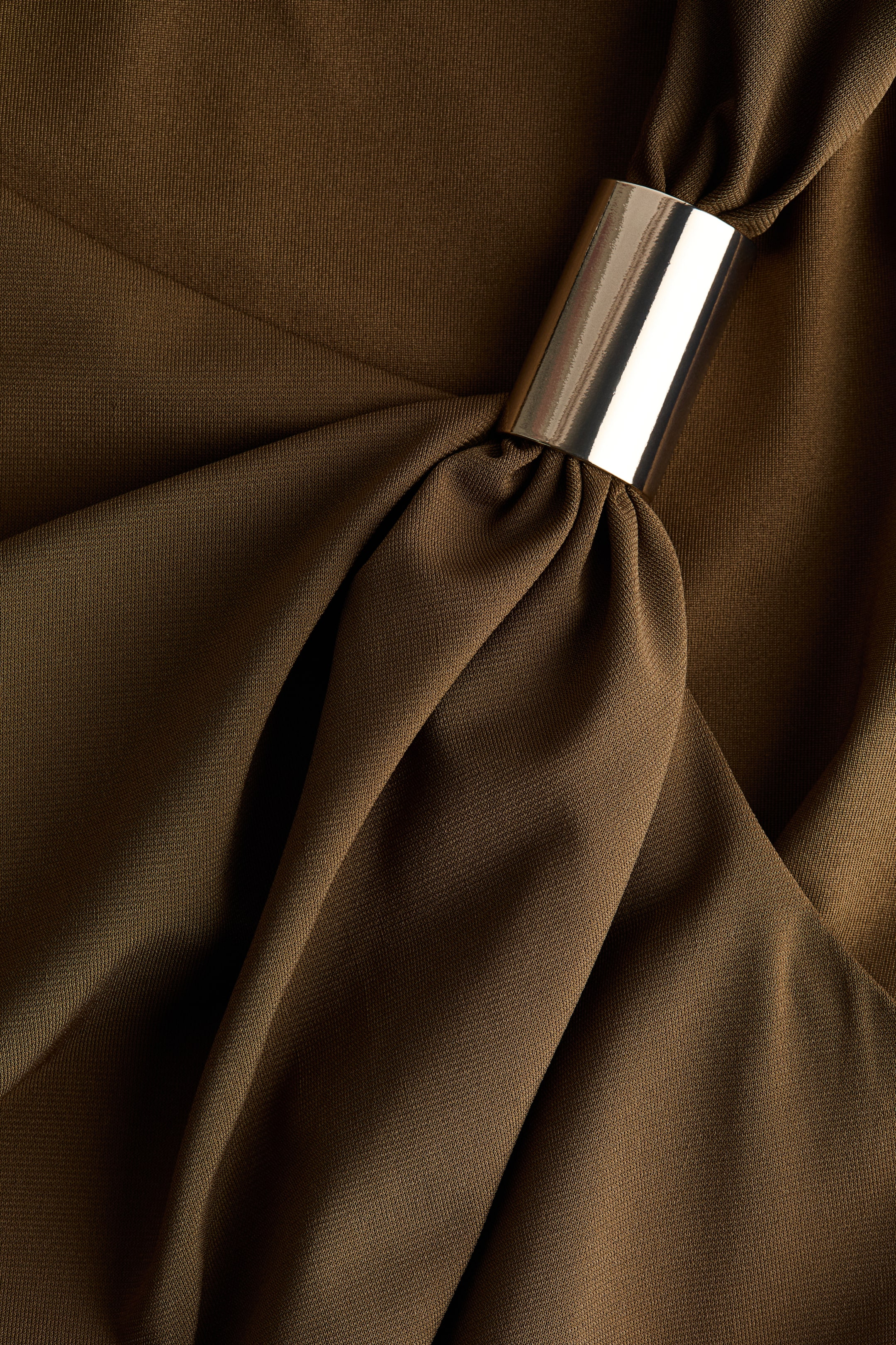 View larger image: Draped top - Brown - Ladies | H&M IN 6