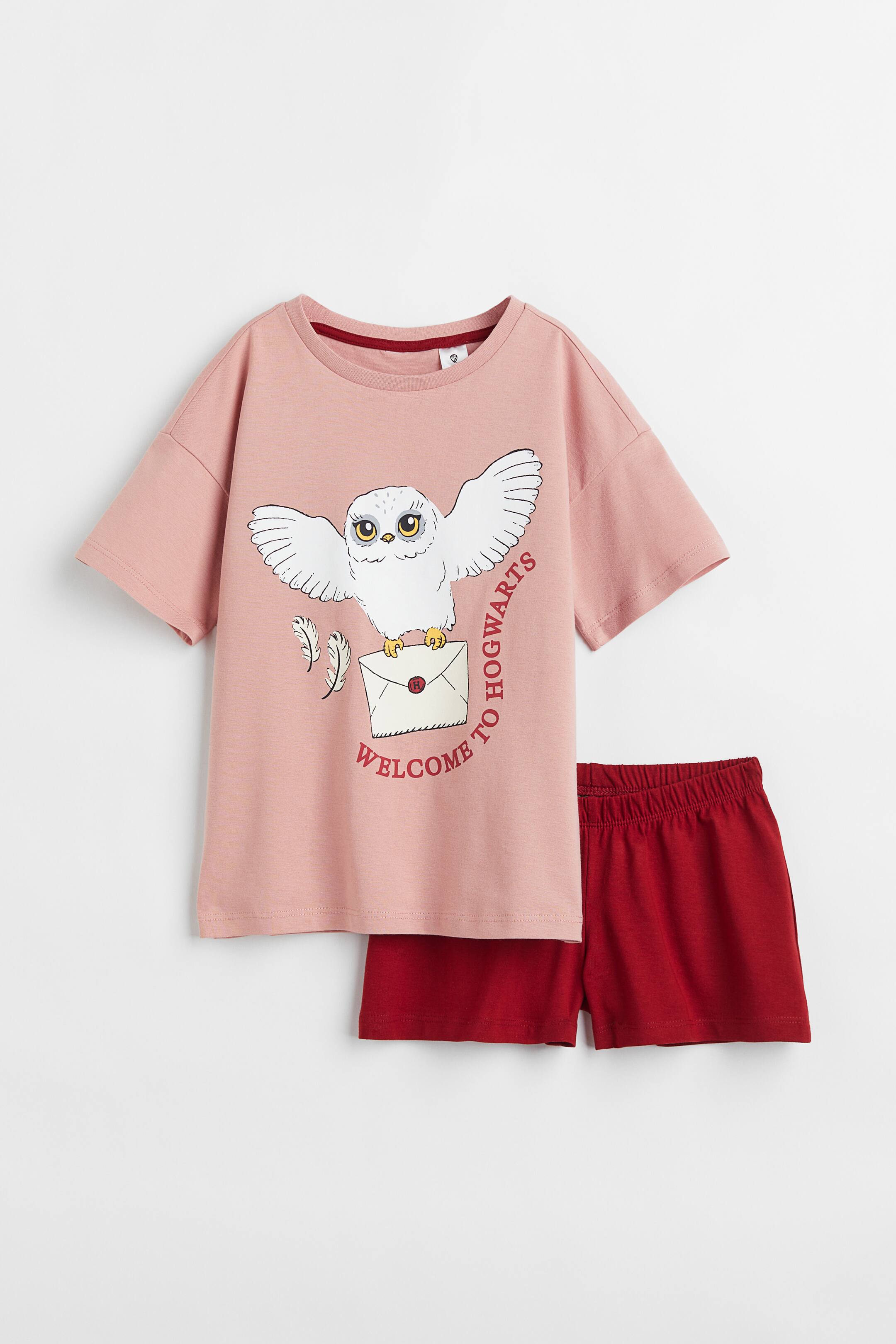 View larger image: Print Jersey Pyjamas - Pink/Harry Potter - Kids | H&M AU 1