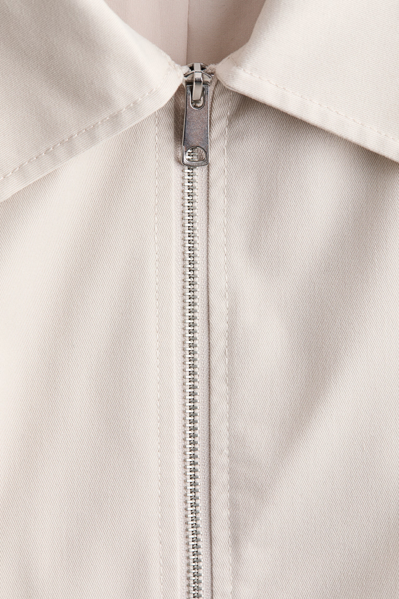 Blouson jacket - Light beige/Dark brown - 5
