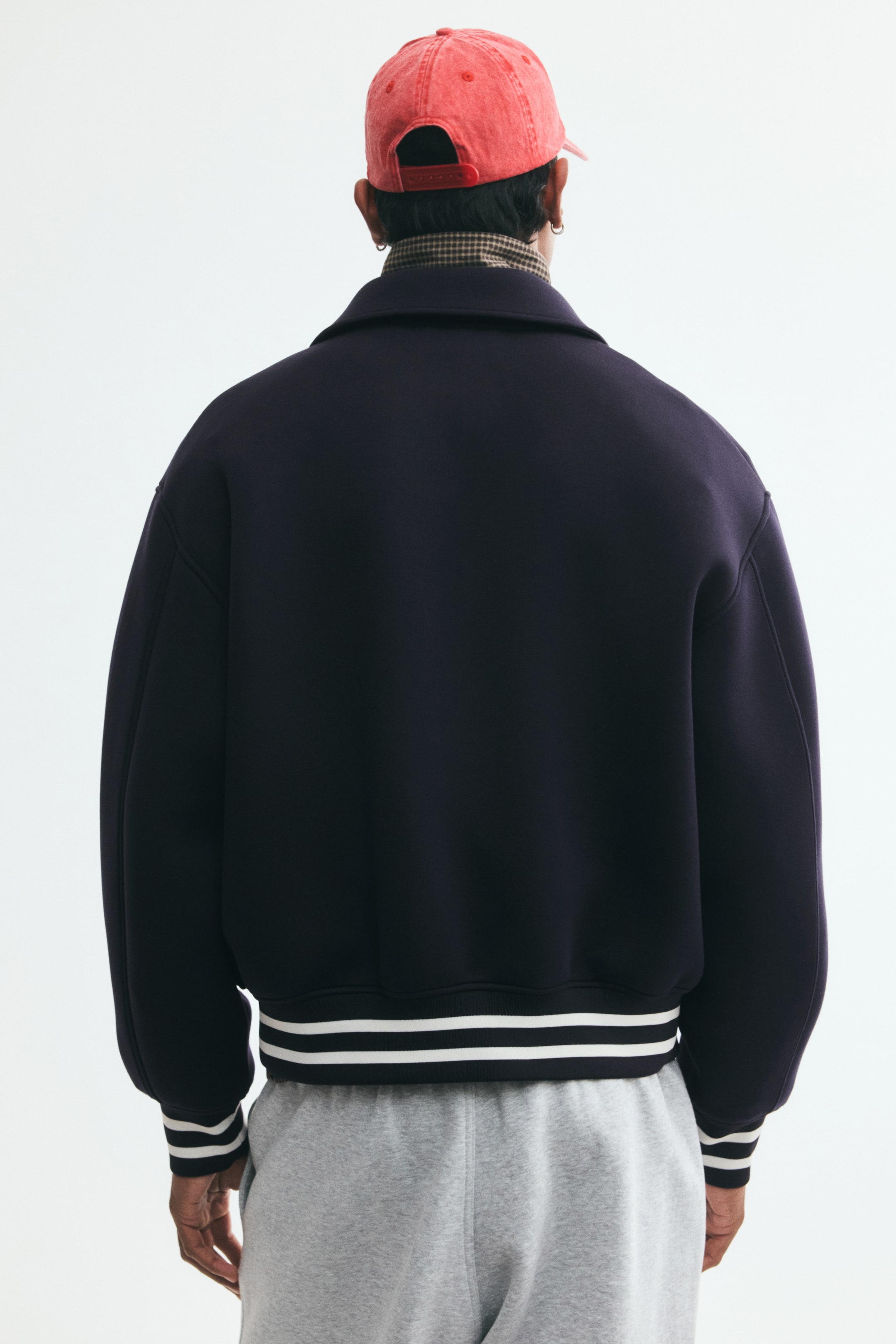 Мужские куртки H&M Scuba Baseball Jacket — фото 6