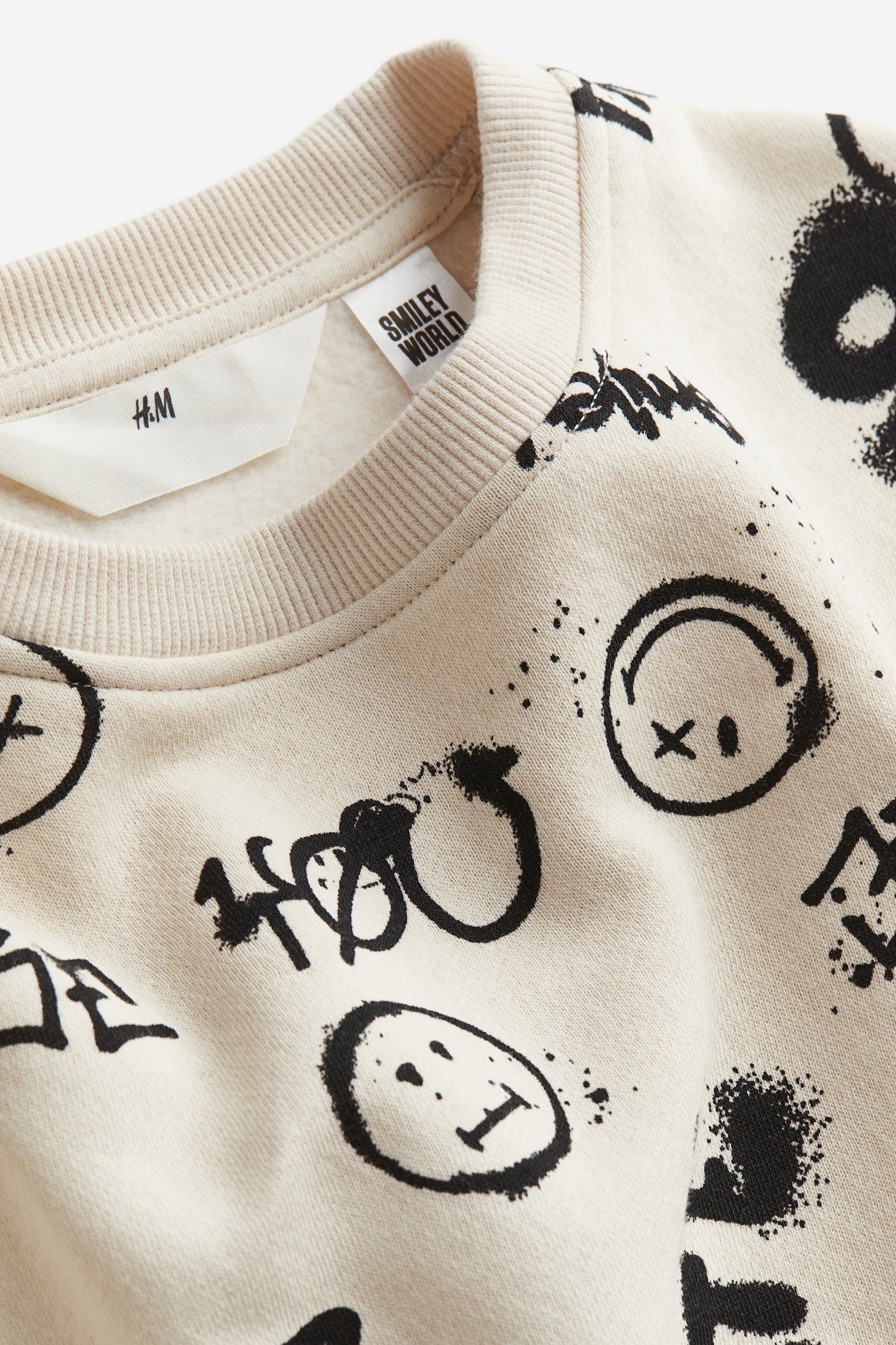 Print Sweater - Light beige/SmileyWorld®/Black/The Simpsons/Black/PlayStation/Black/SpongeBob SquarePants/Light grey marle/SmileyWorld® - 3