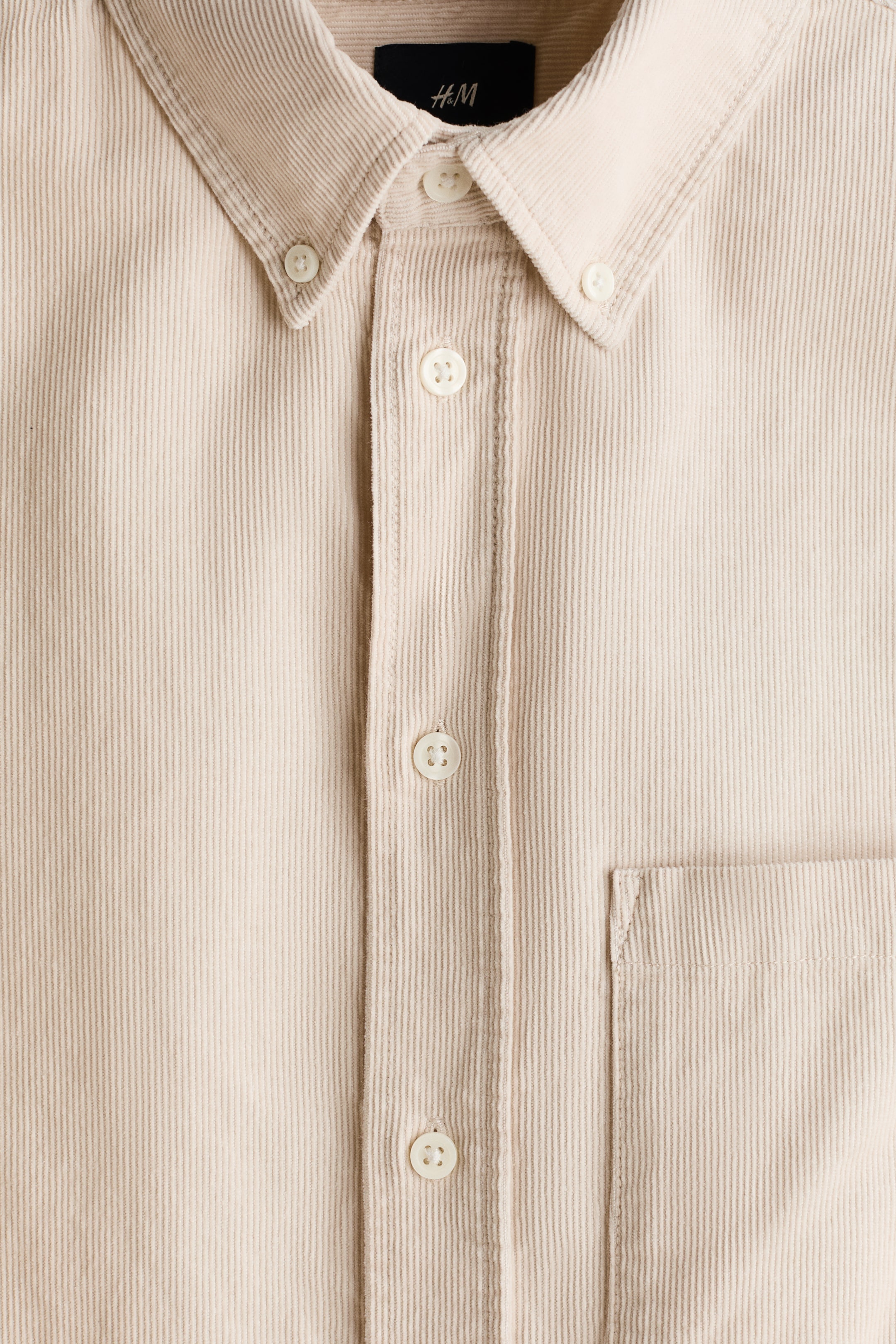 Regular-Fit Corduroy Shirt