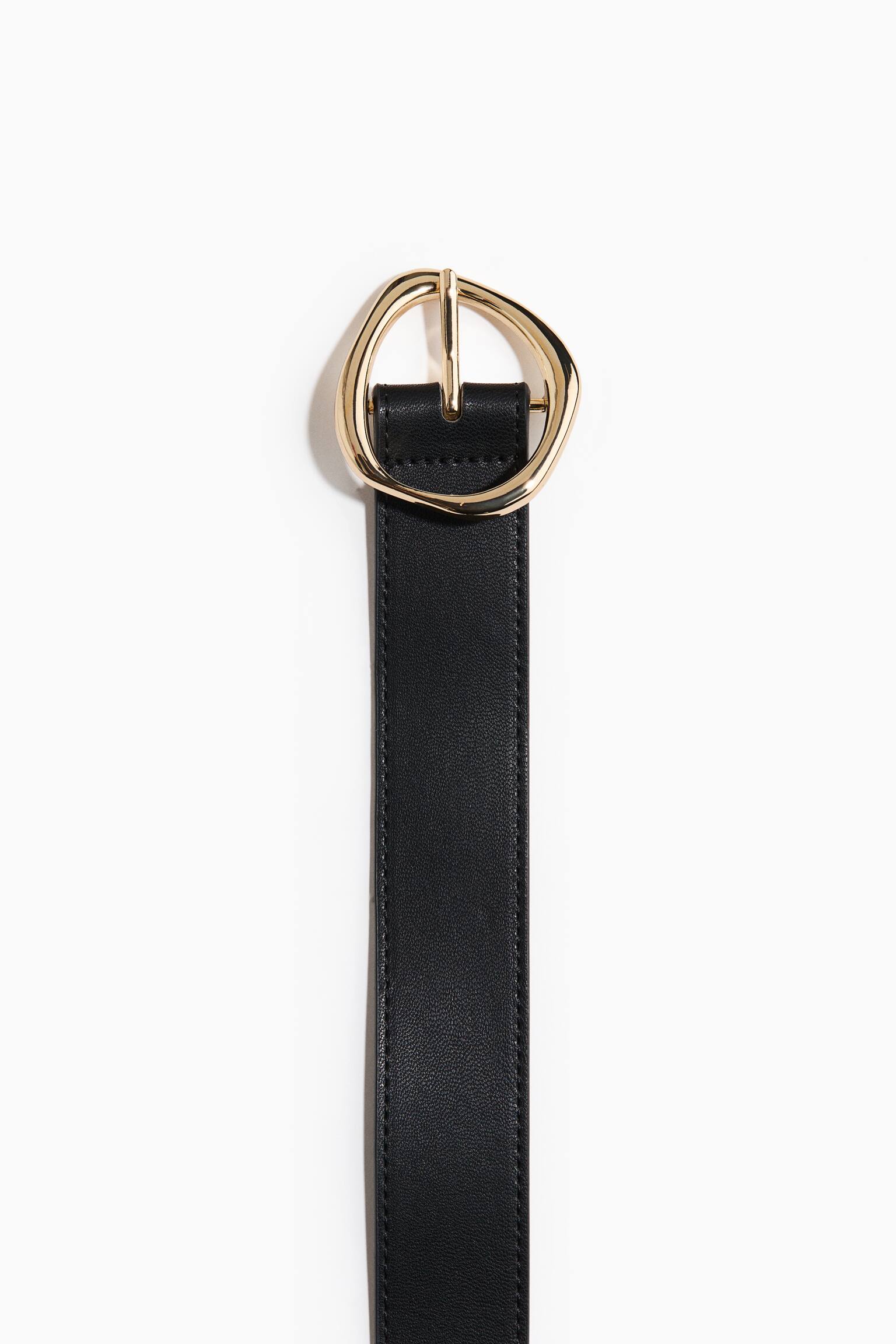 Ремінь - Чорний/Бежевий/леопардовий принт - 2