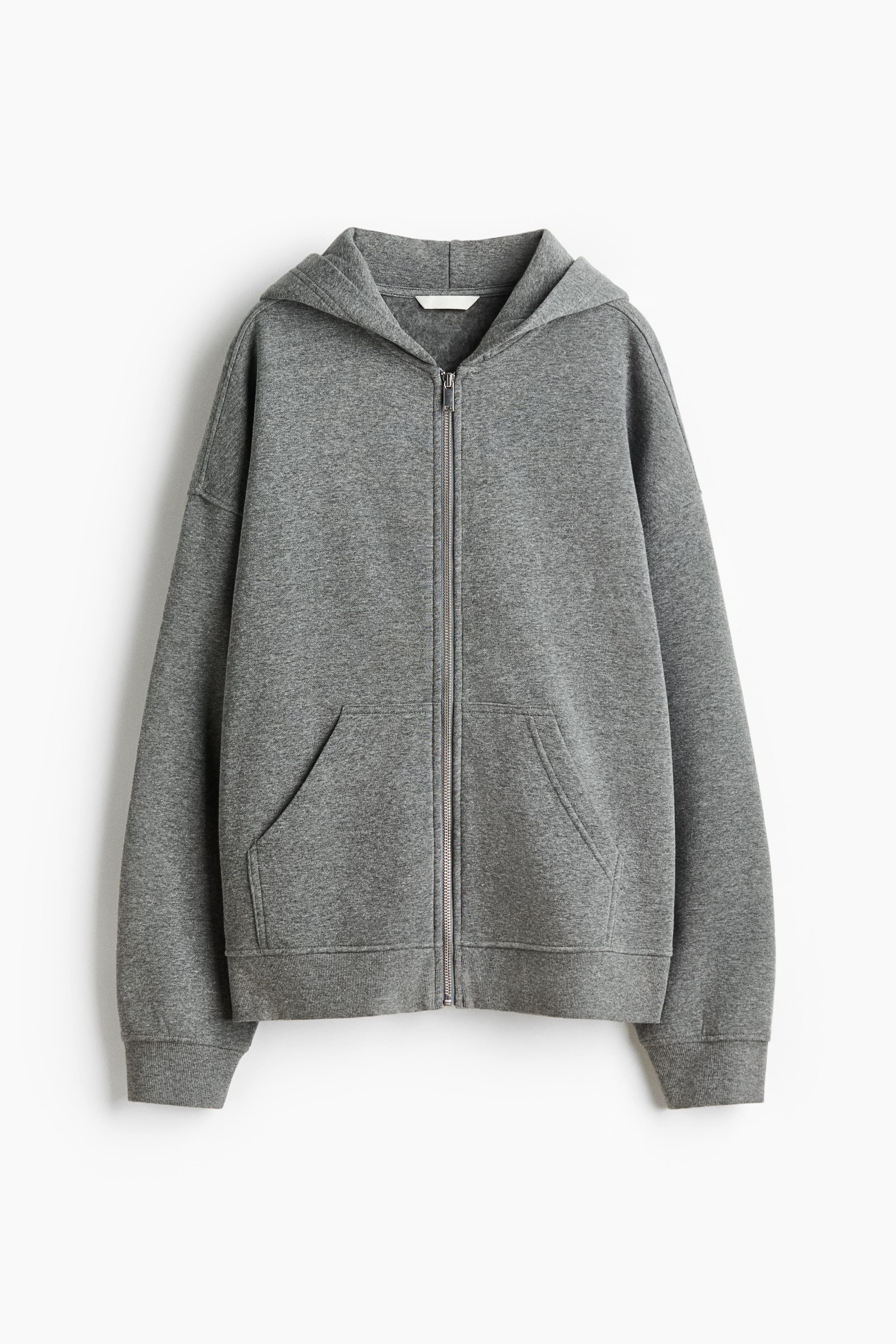 フルジップスウェットパーカ - グレーメランジ/ダークモール/ブラック/ネイビーブルー/ダークレッド/ライトグレーメランジ/ライトブルー