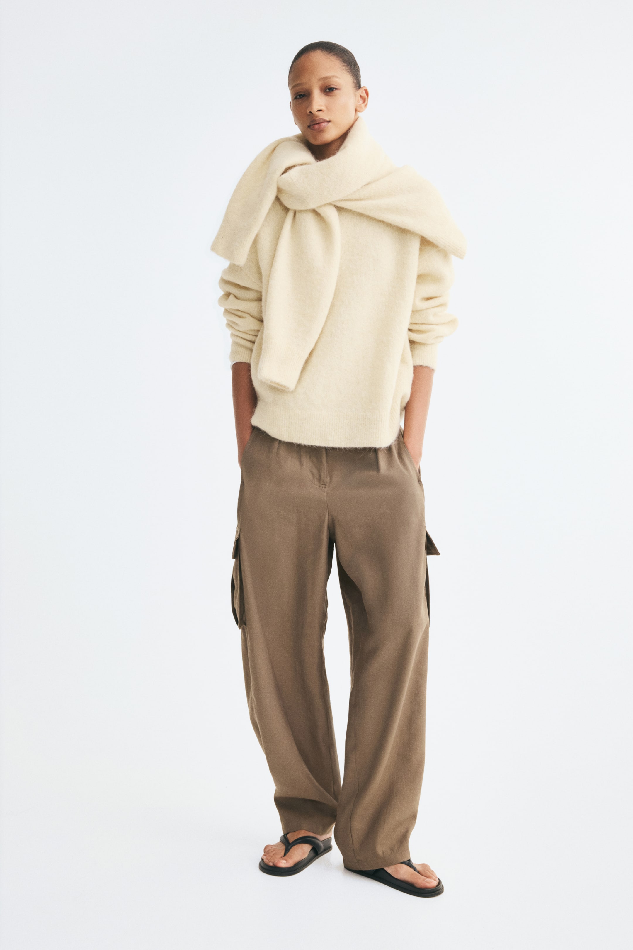 Oversized Alpaca-Blend Sweater