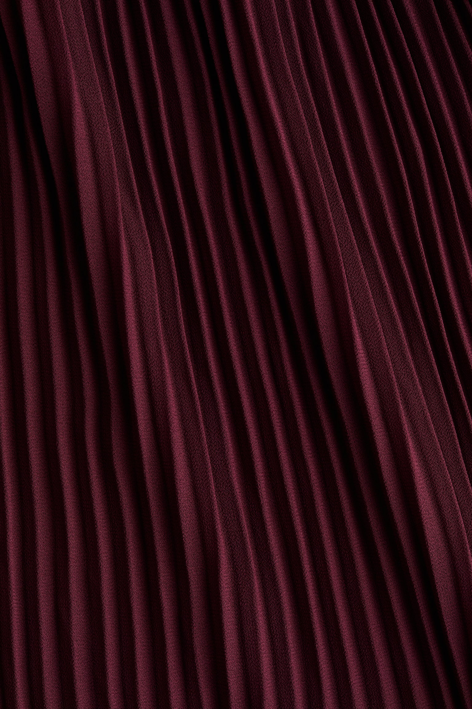 חצאית שיפון פליסה - בורדו/ורוד אפרסק מאובק - 4