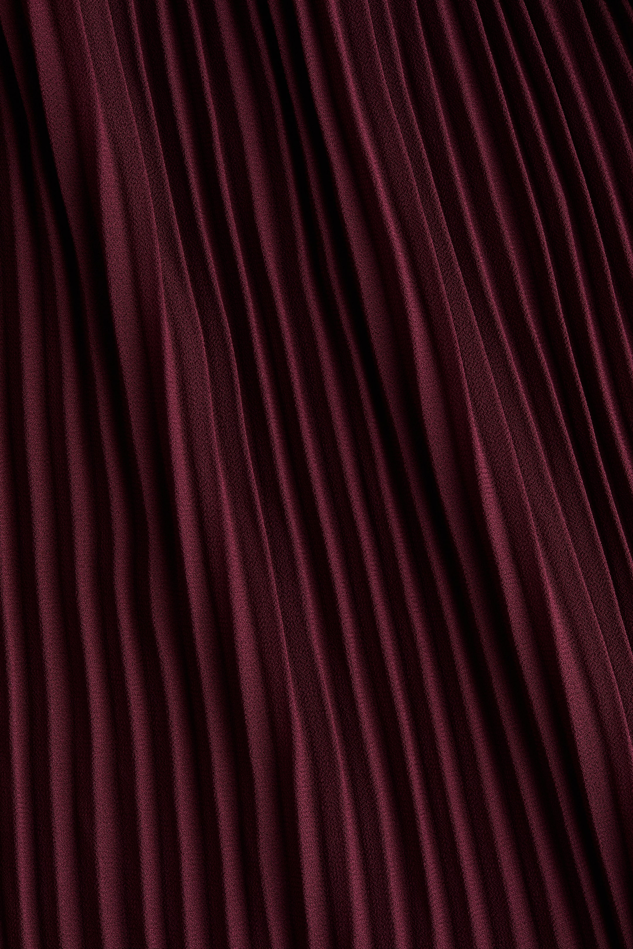 Pleated Chiffon Skirt