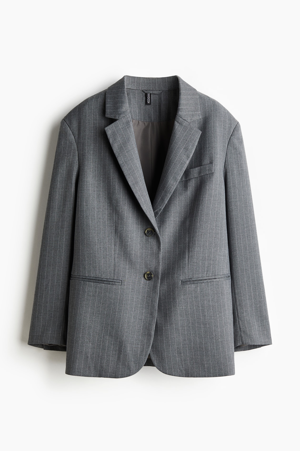 Henara Blazer - Dark Grey Melange