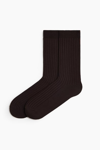 バンブーレーヨンブレンドソックス 2足セット