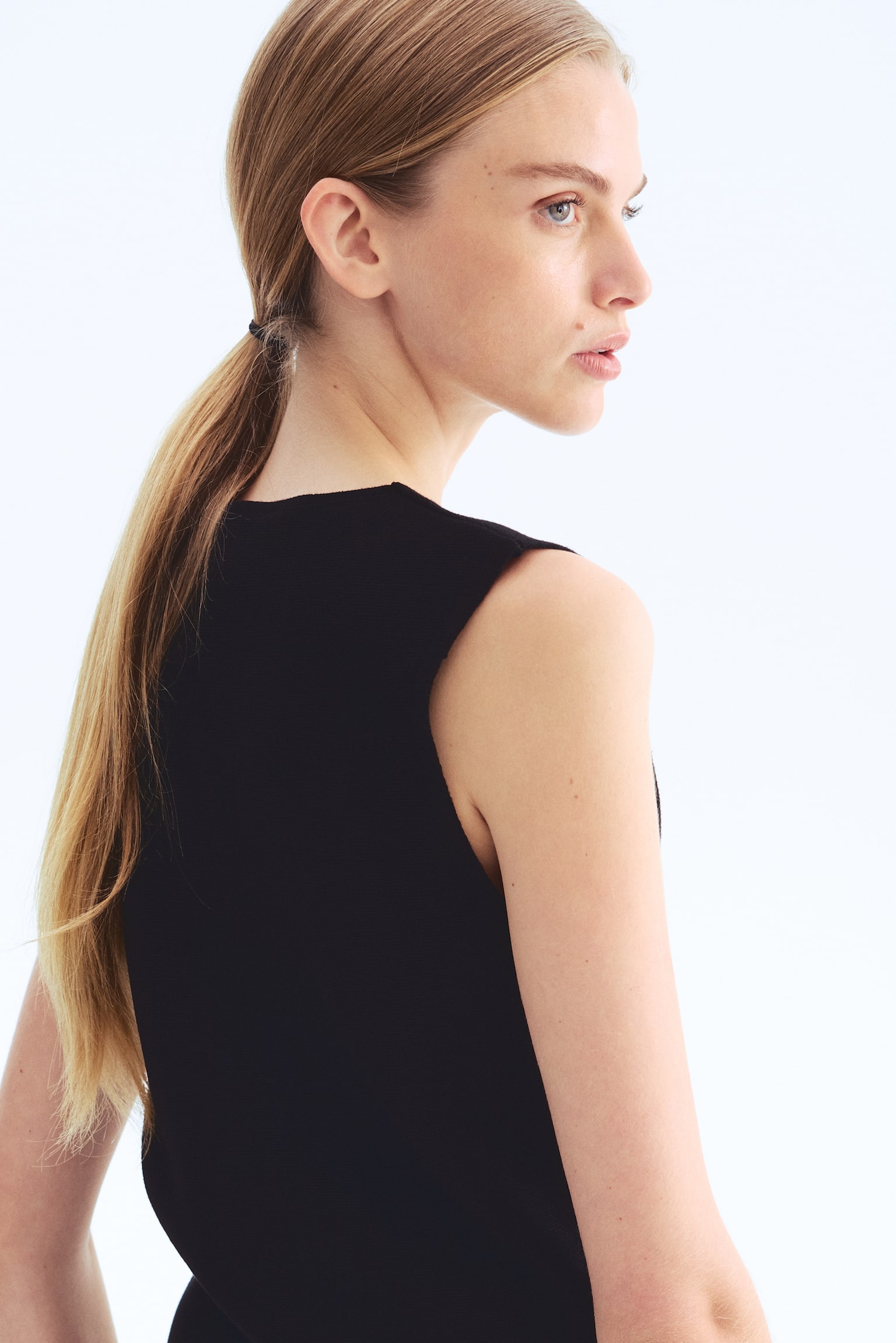 Bedene Oturan Yelek - Siyah/Krem - 5