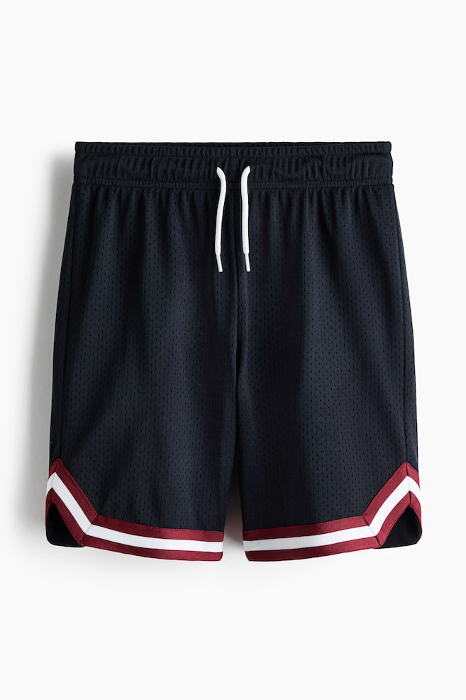 Basketball shorts with DryMove™ - Black/Dark blue/Green/Colour block/Medium dusty blue/Black - 1