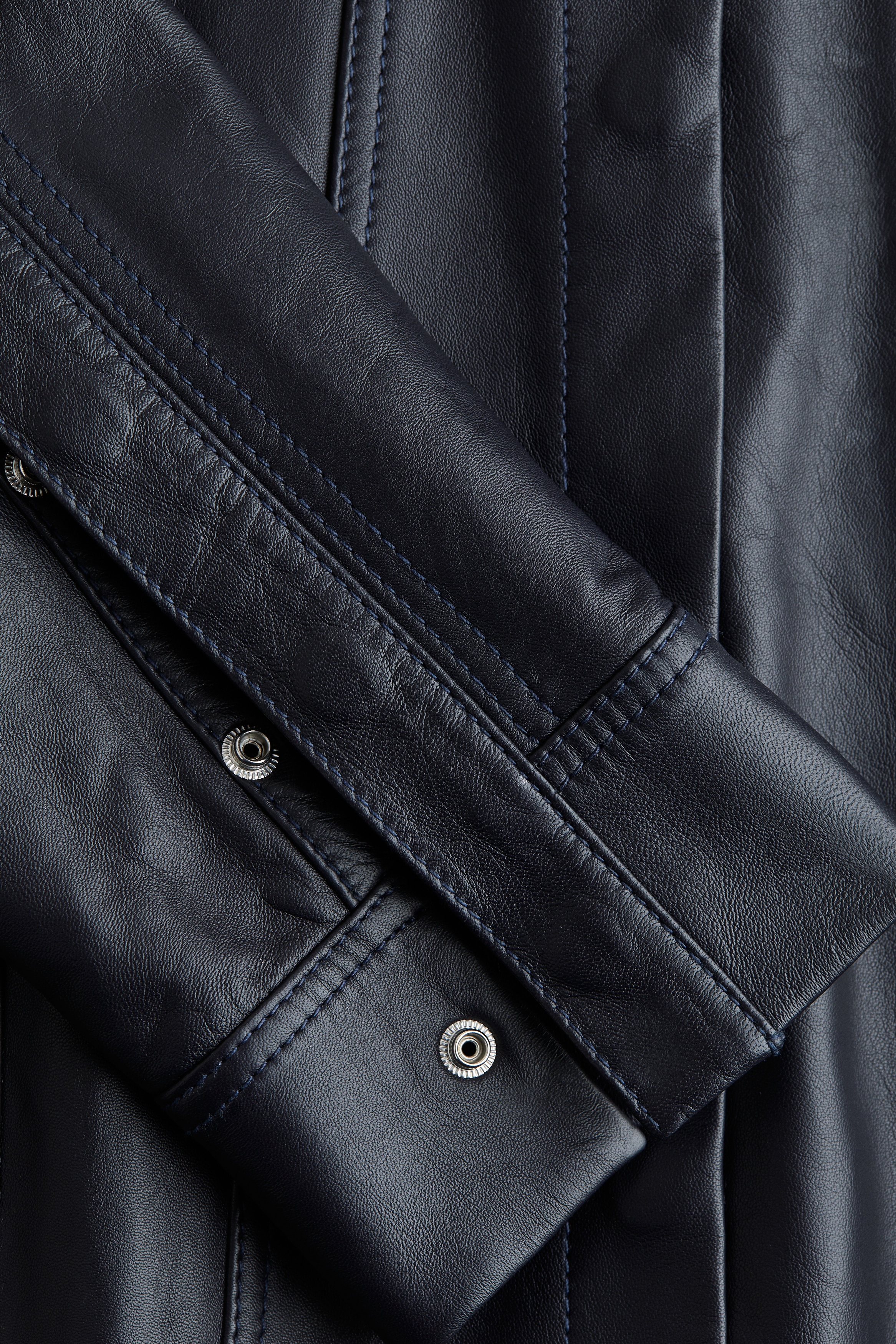 Leather shirt