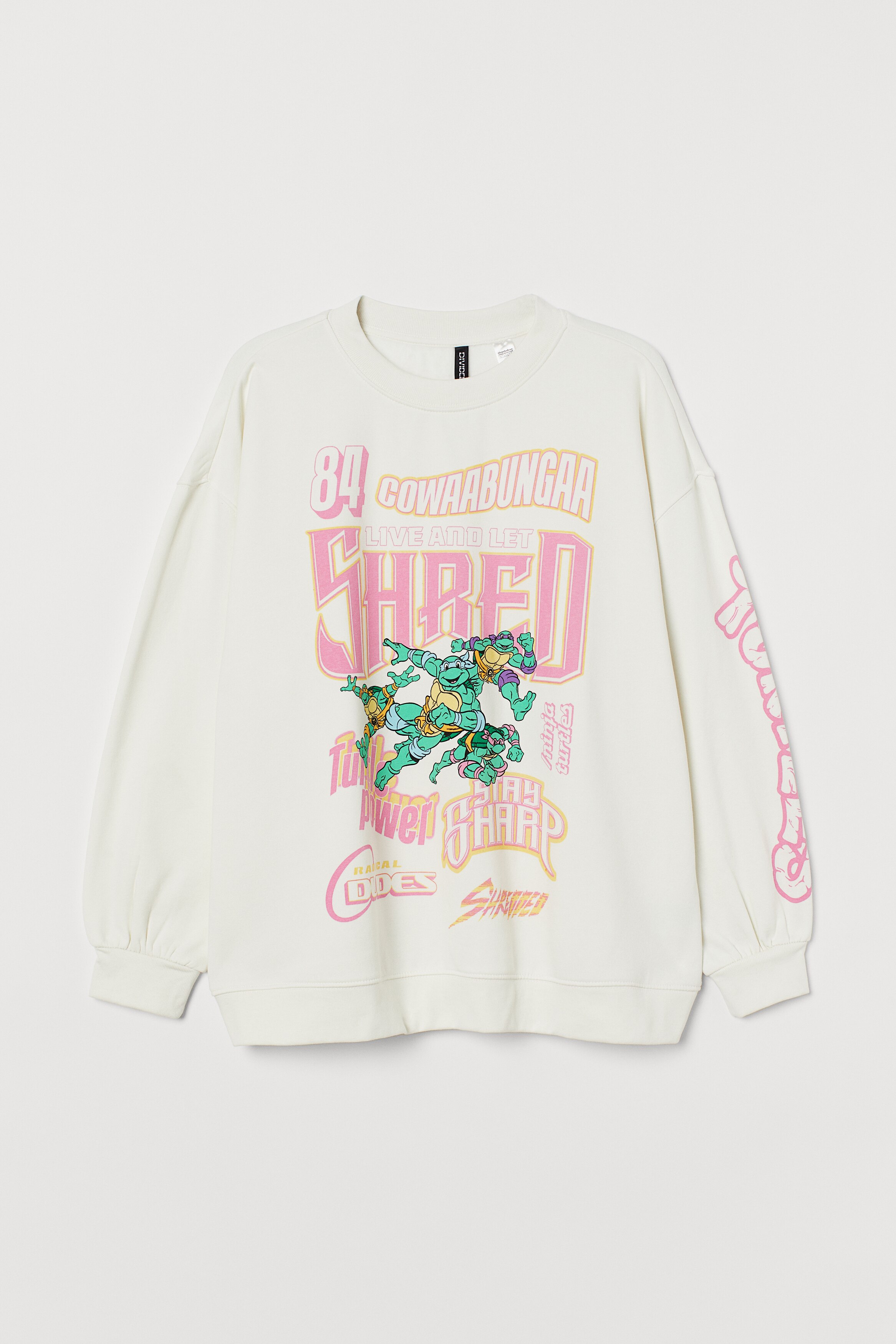 H&M+ Printed sweatshirt - Black/Buffy the Vampire Slayer