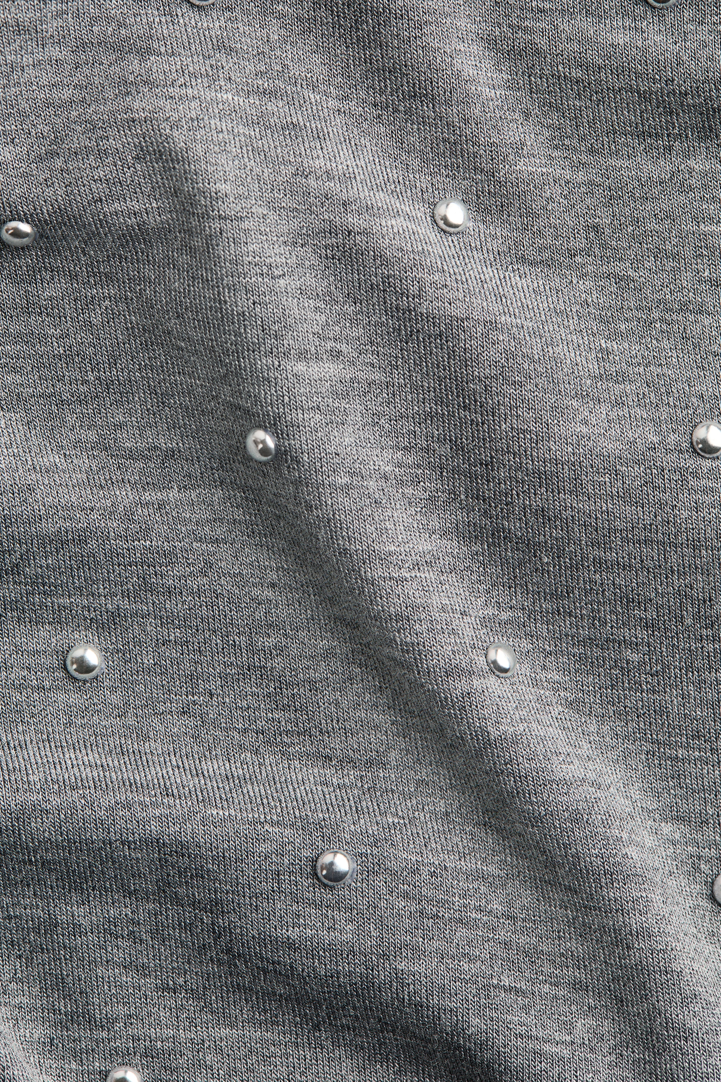 Eyelet-detail T-shirt