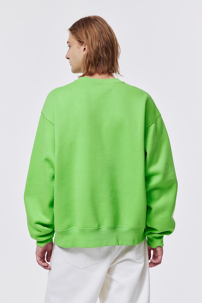Loose Fit Sweatshirt - Lys grønn/New York City/Sort/Worldwide - 7