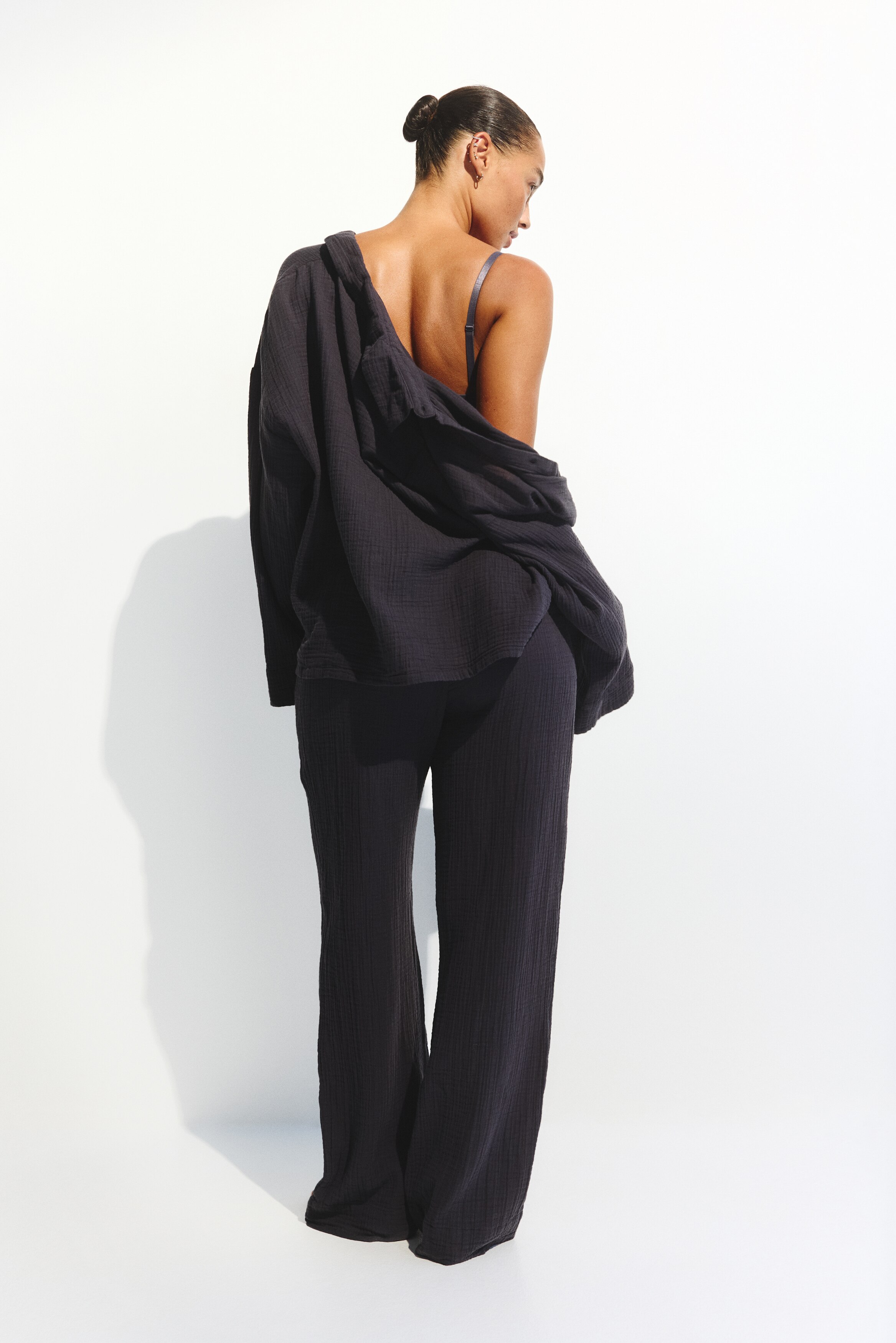 Cotton muslin pyjamas