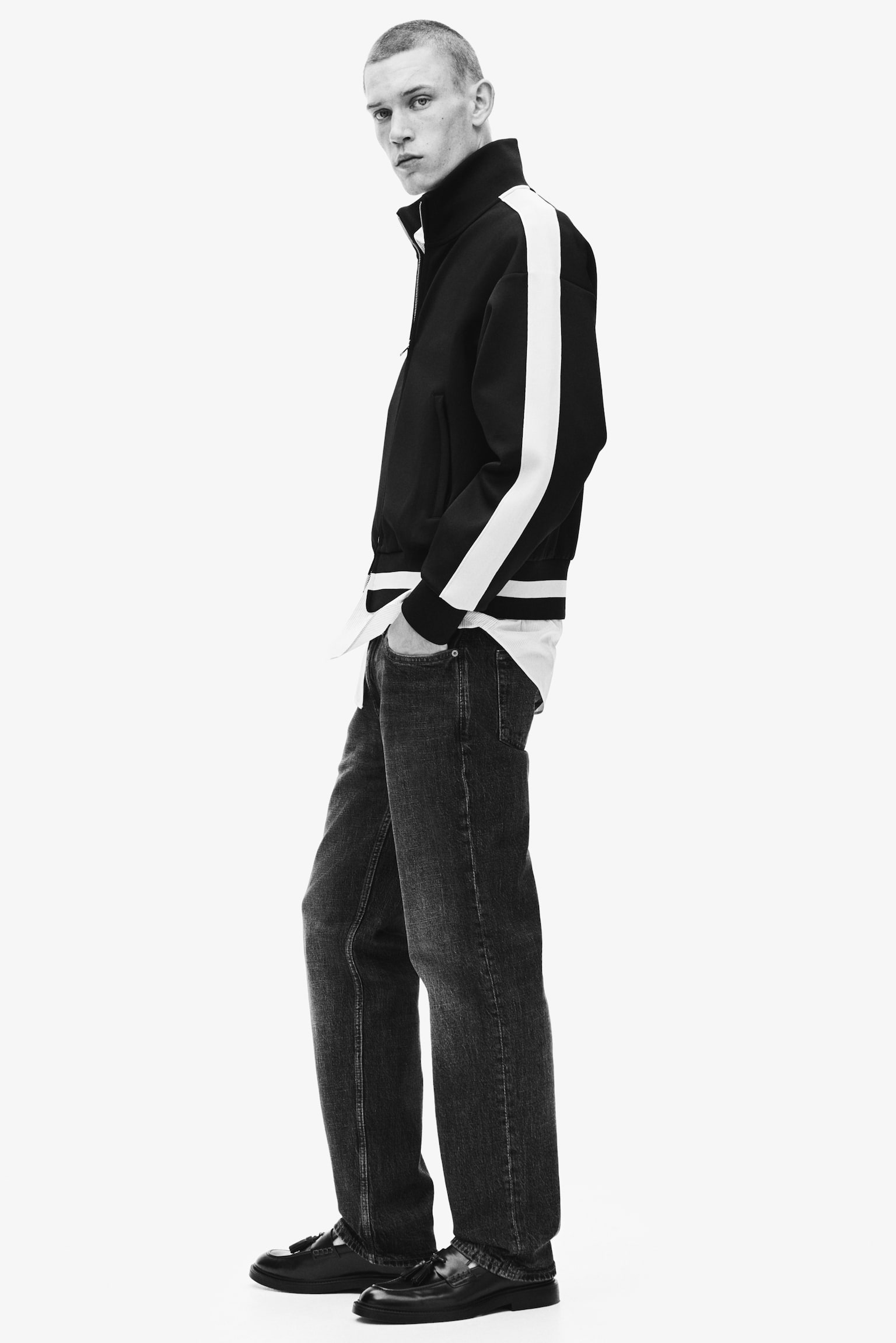 Regular Jeans - Tmavý denim blue/Černá/Světlý denim blue/Světle šedý denim - 6