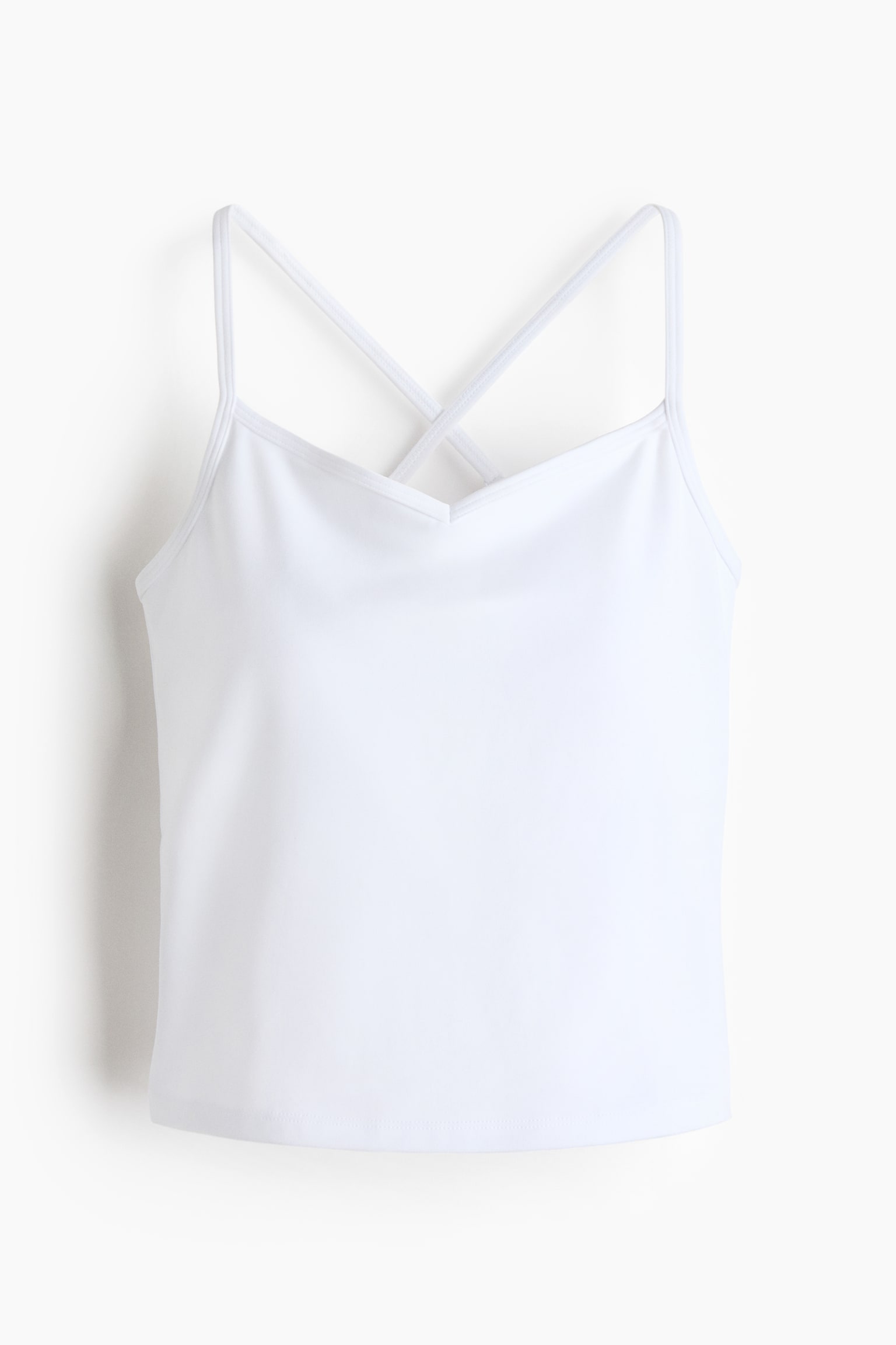 Top sportivo senza maniche Slim Fit con DryMove™ - Bianco/Lilla - 1