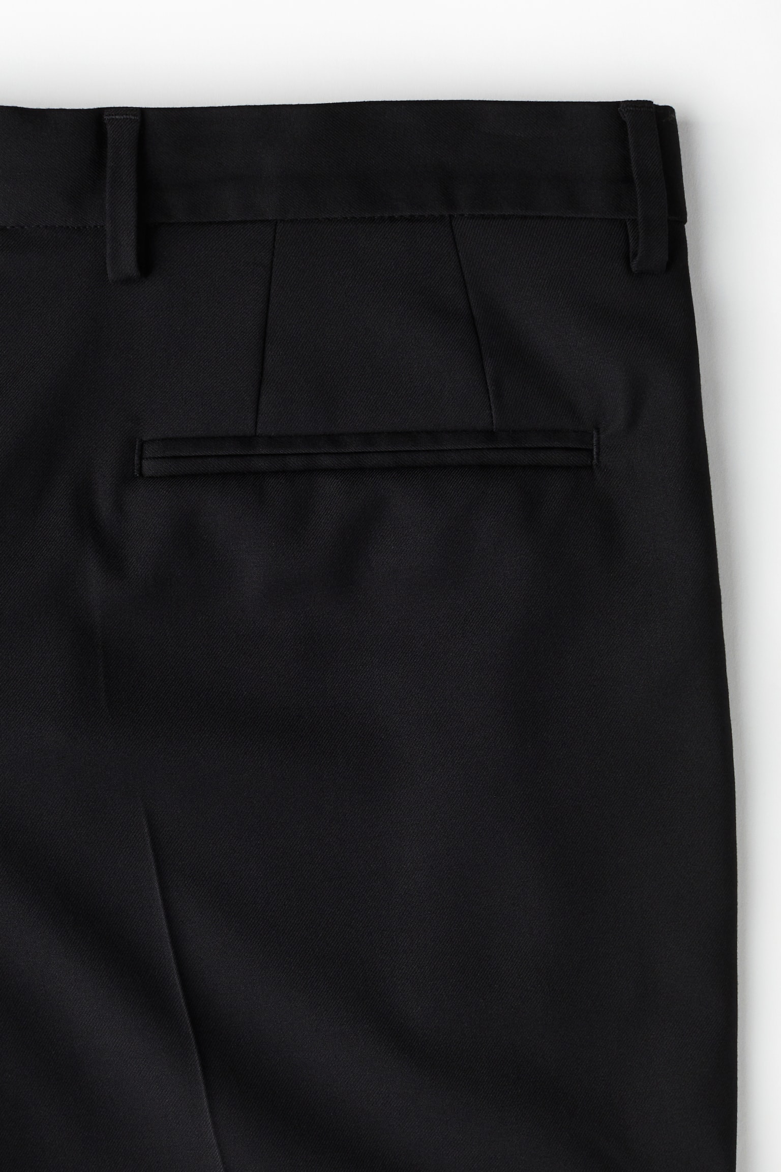 Мужские костюмные брюки H&M Regular-Fit, цвет: Чёрный — фото 6