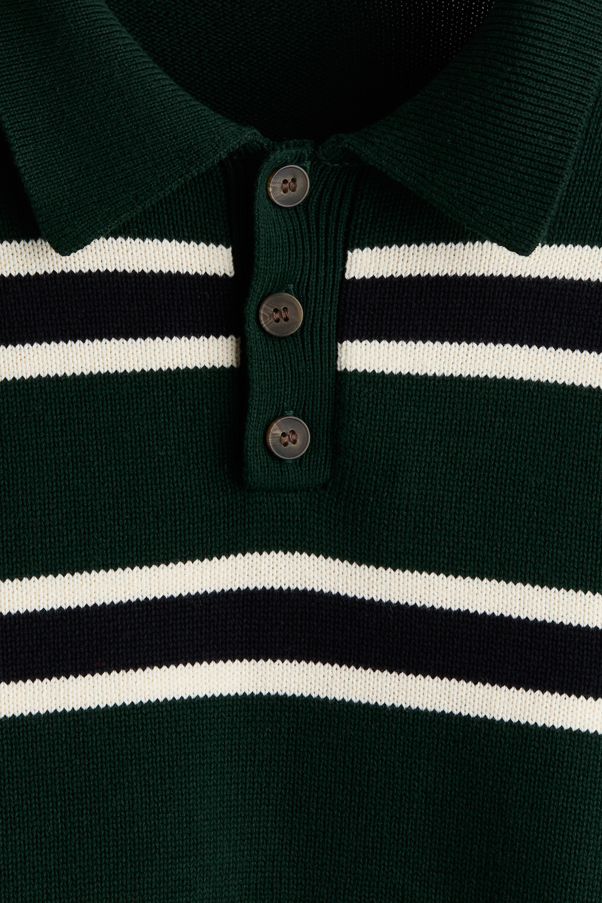 Loose Fit Knitted polo shirt
