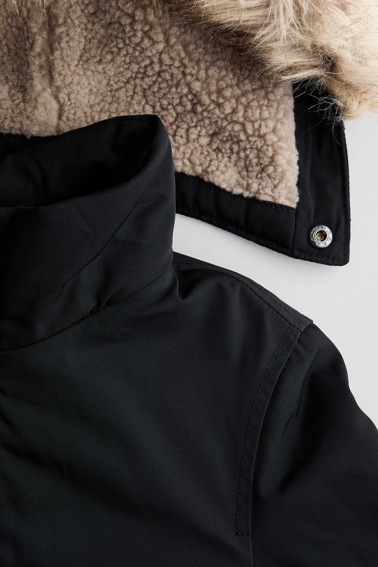Куртка H&M Padded, цвет: Чёрный — фото 2