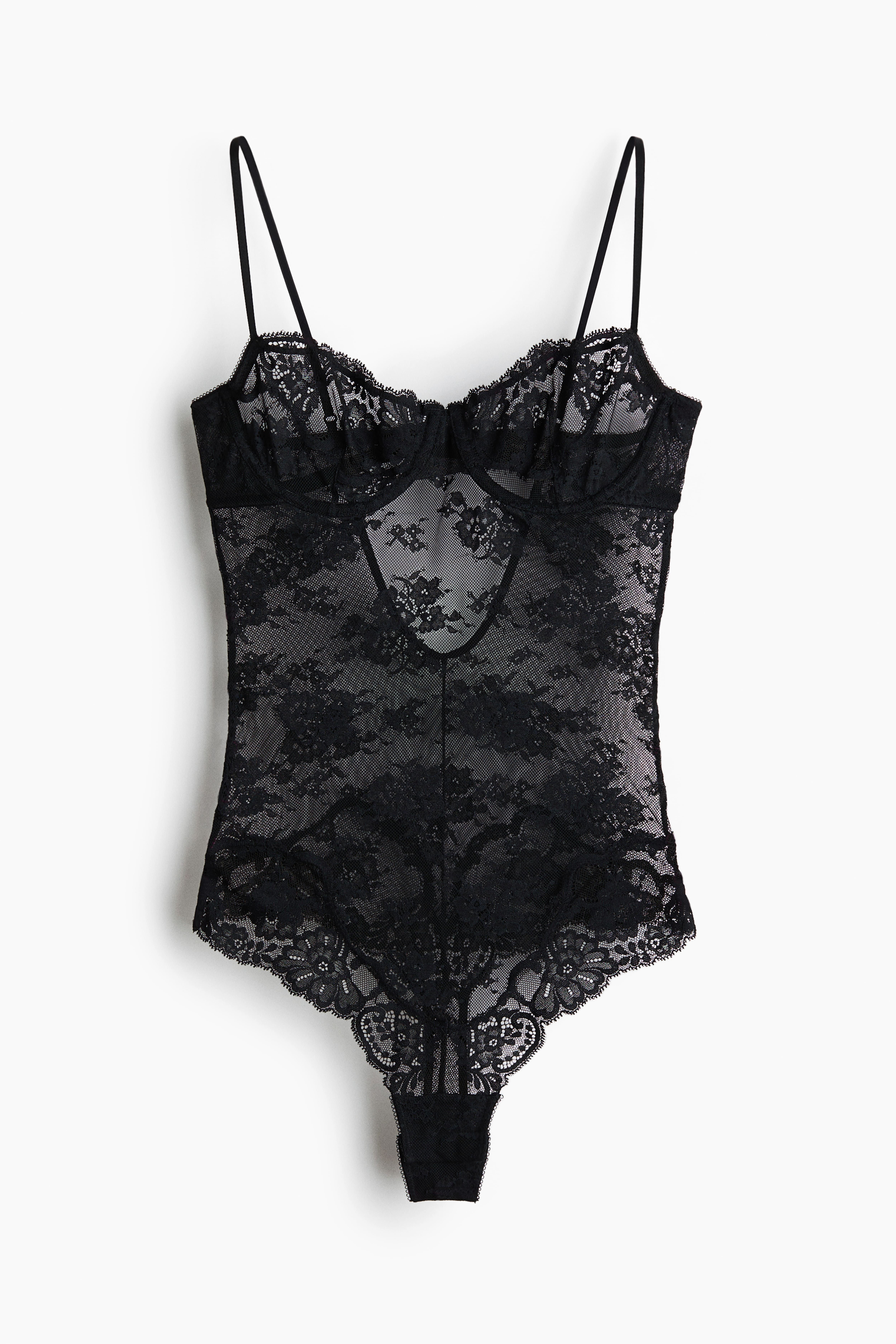 Lace Thong Bodysuit