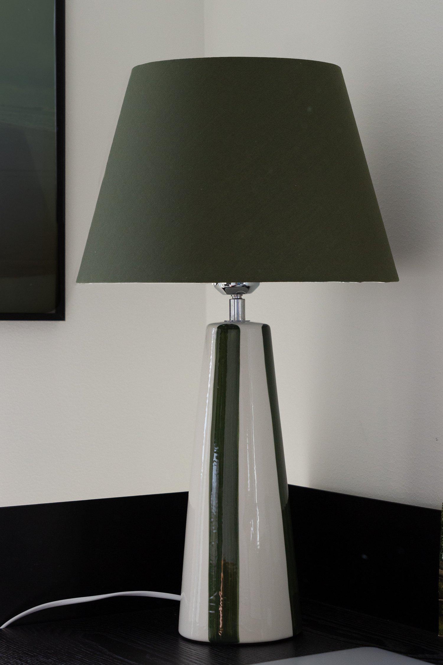 Lámpara De Mesa Leya 54cm - Verde/Marrón/Negro