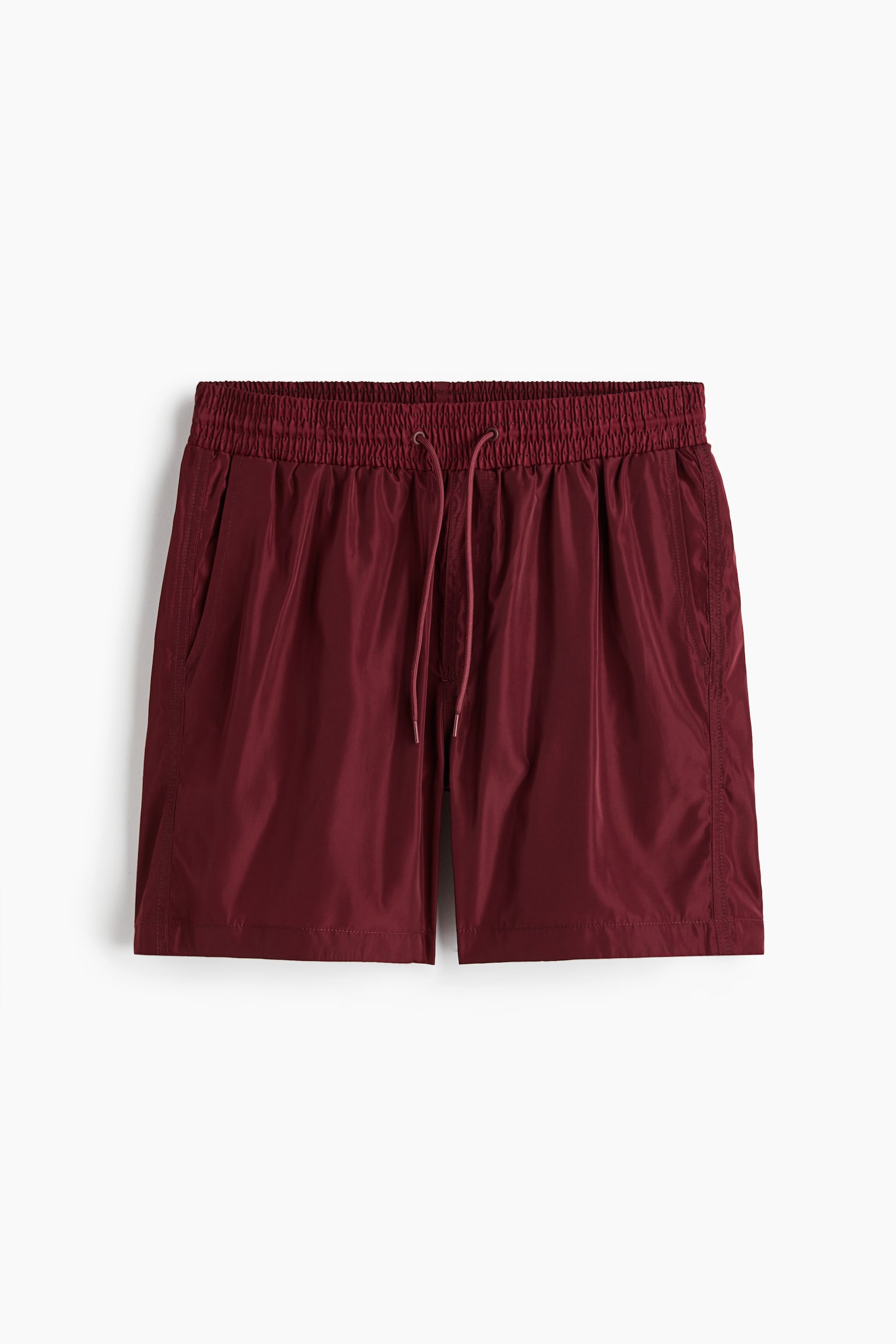 Swim shorts - Burgundy/Dark brown/Black/Light beige - 2