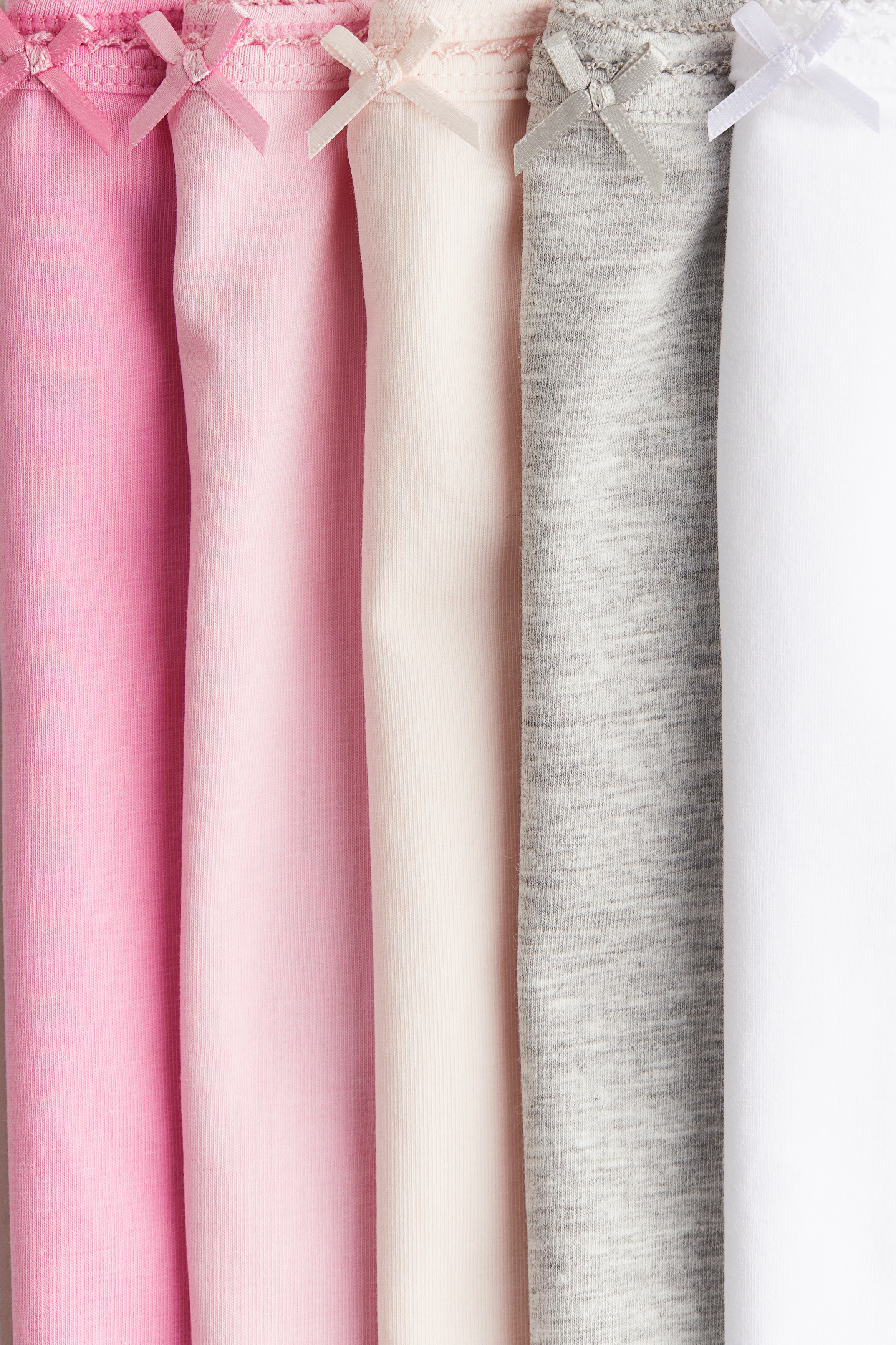 ジャージーキャミトップス 5枚セット - ピンク／ホワイト - Kids