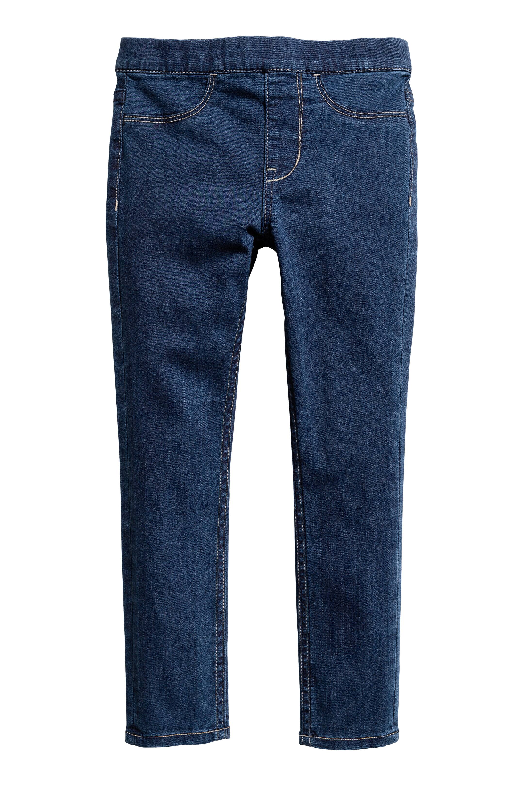 View larger image: 2-pack denim leggings - Denim blue/Dark denim blue - Kids | H&M GB 1