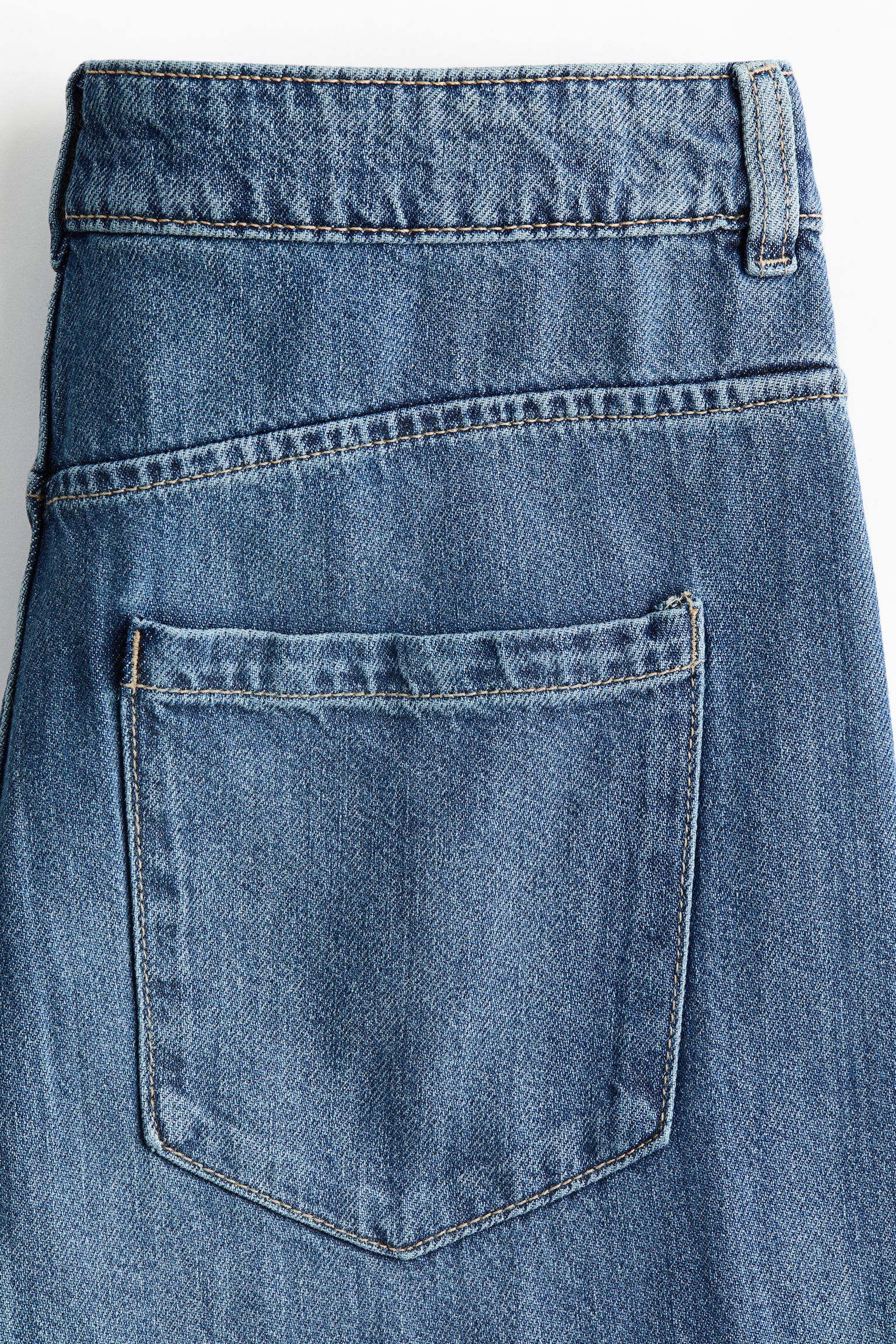 Женские джинсы H&M Balloon High Waist, цвет: Джинсовый синий — фото 5